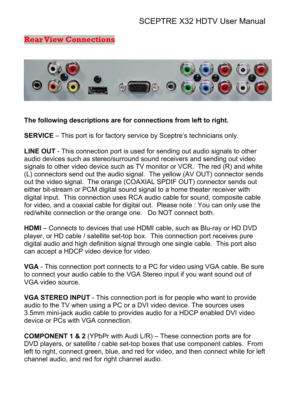 Sceptre Technologies X32 User Manual | Page 14 / 107