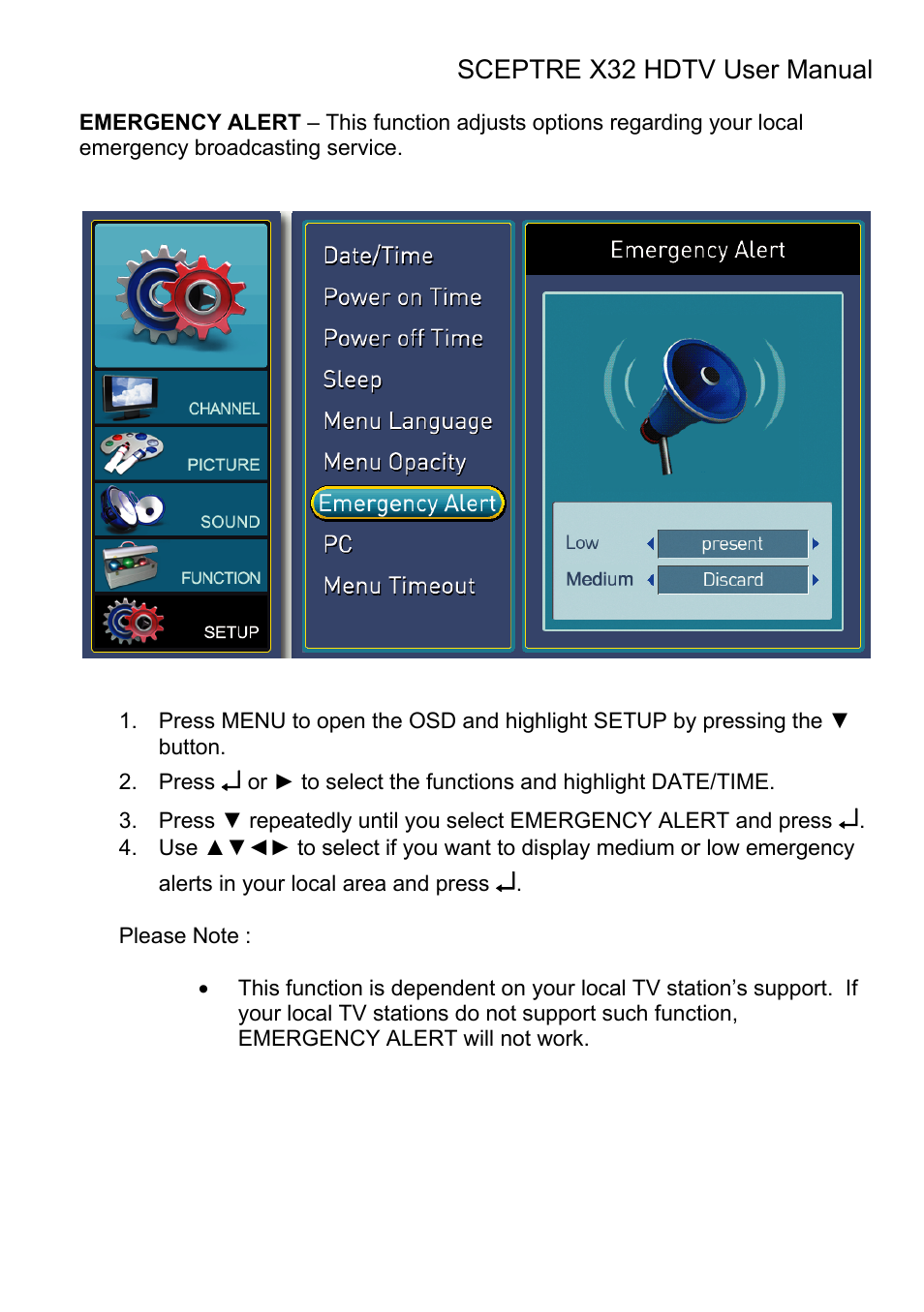 Sceptre Technologies X32 User Manual | Page 83 / 107