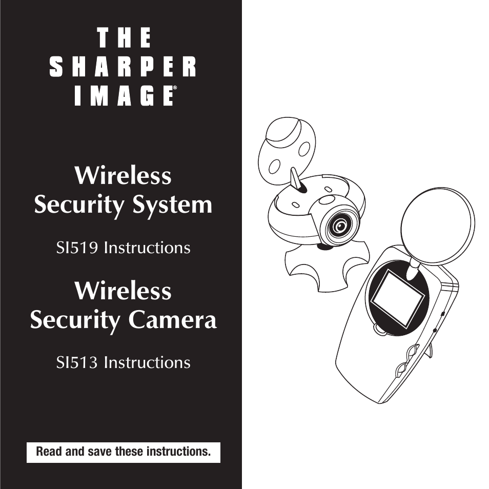 Sharper Image SI513 User Manual | 9 pages