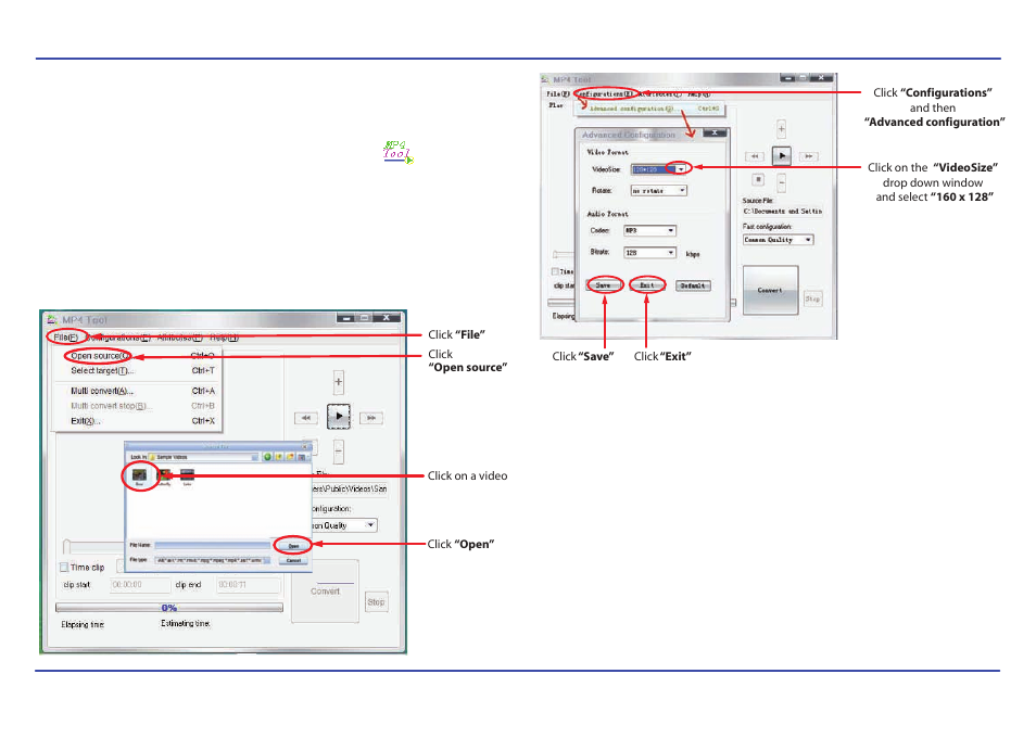 Converting videos | Sharper Image SMP516-2 User Manual | Page 15 / 27