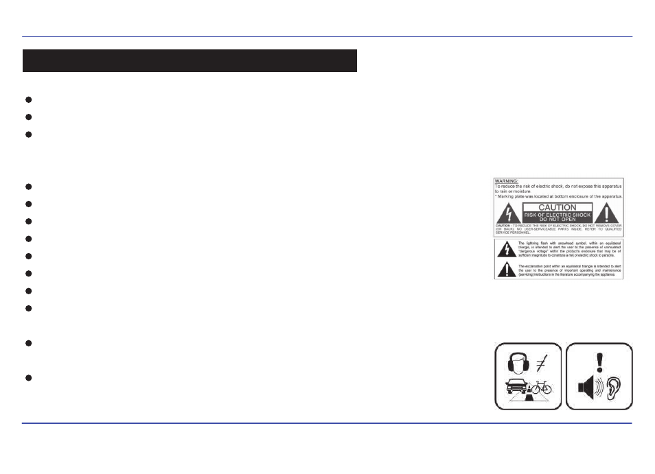 Important safety precautions | Sharper Image SMP516-2 User Manual | Page 5 / 27
