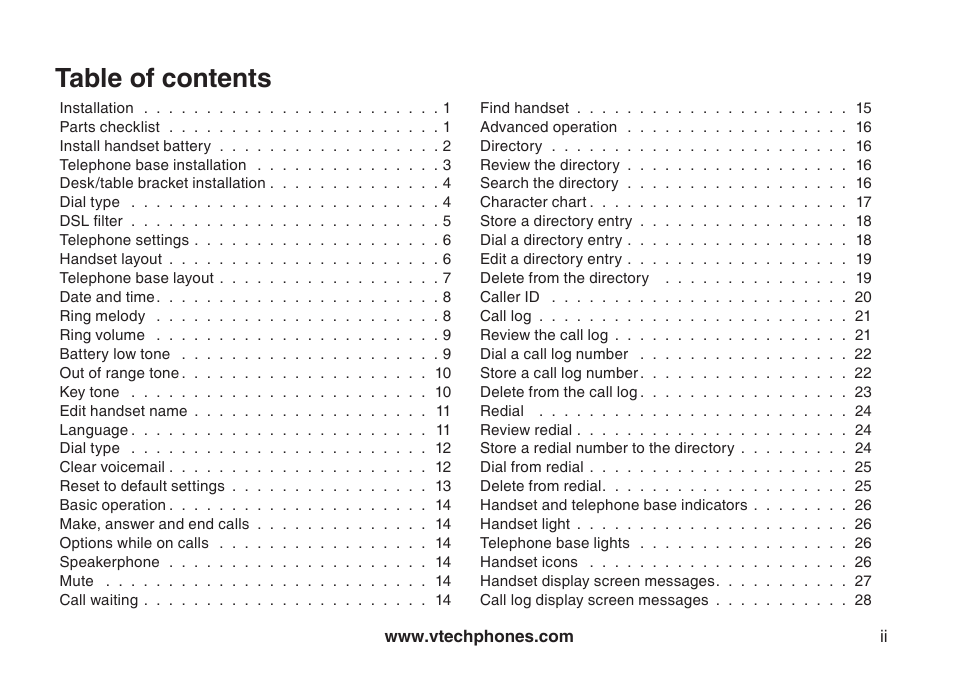 Sharper Image 6031 User Manual | Page 2 / 51