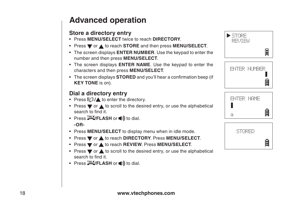 Advanced operation | Sharper Image 6031 User Manual | Page 21 / 51