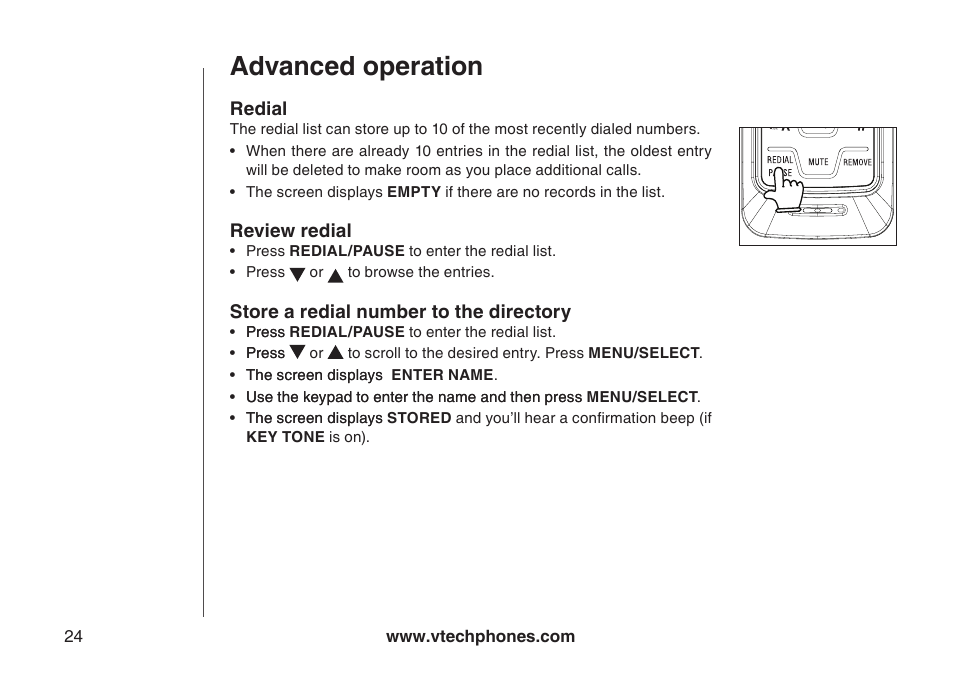 Advanced operation | Sharper Image 6031 User Manual | Page 27 / 51