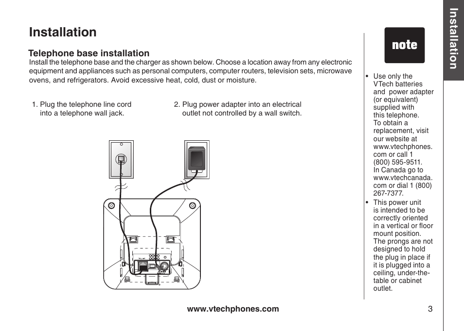 Installation | Sharper Image 6031 User Manual | Page 6 / 51