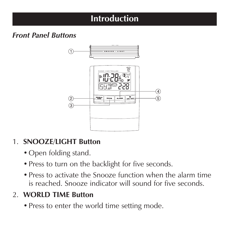 Introduction | Sharper Image OQ314 User Manual | Page 8 / 35