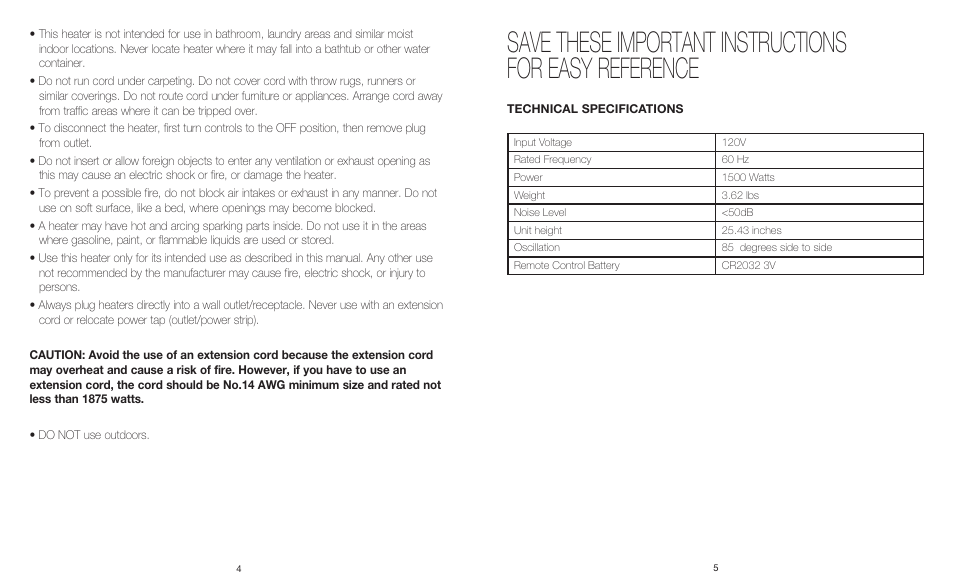 Sharper Image EVSI-HTR70 User Manual | Page 3 / 6