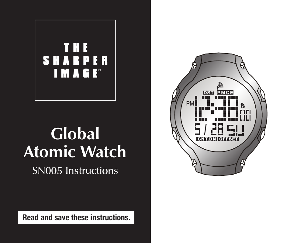 Sharper Image SN005 User Manual | 28 pages