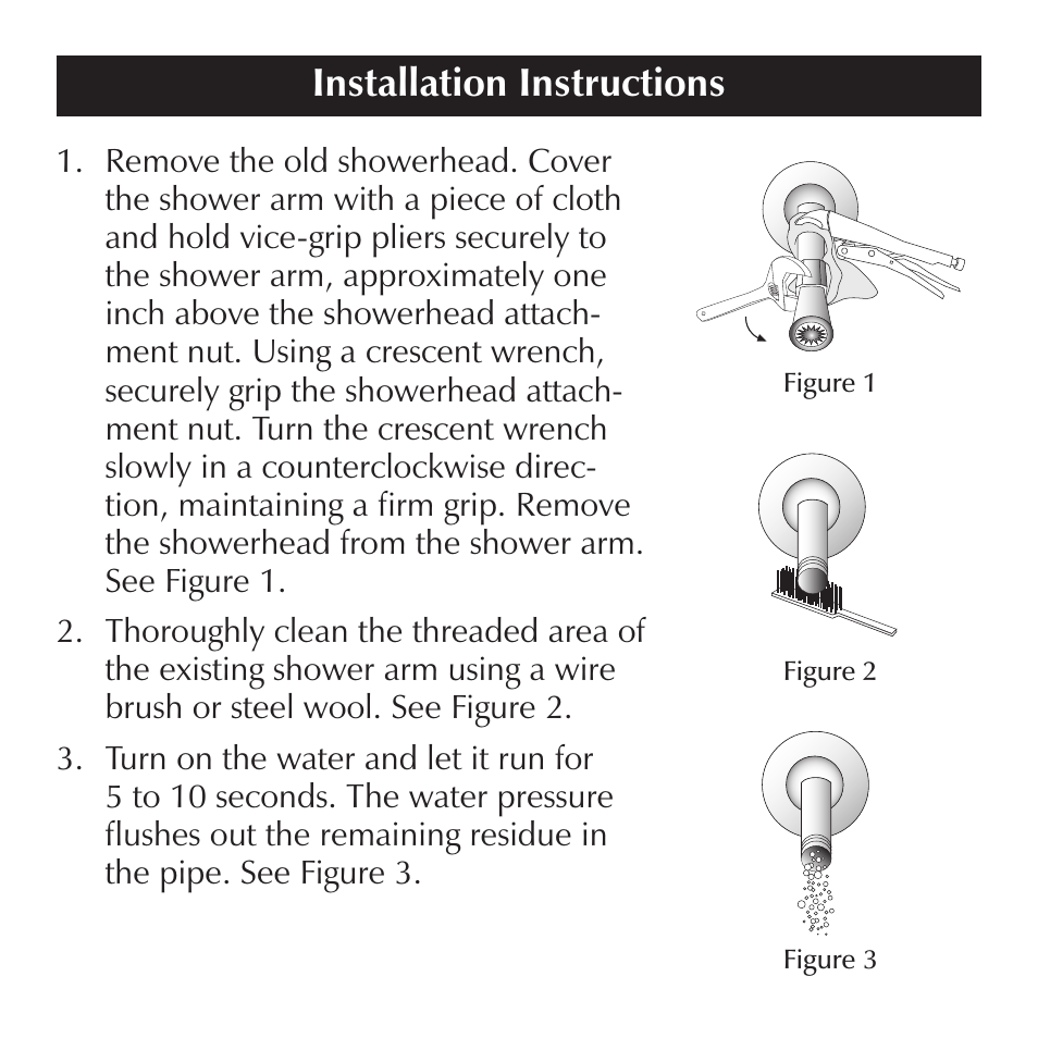 Installation instructions | Sharper Image EL001 User Manual | Page 4 / 8