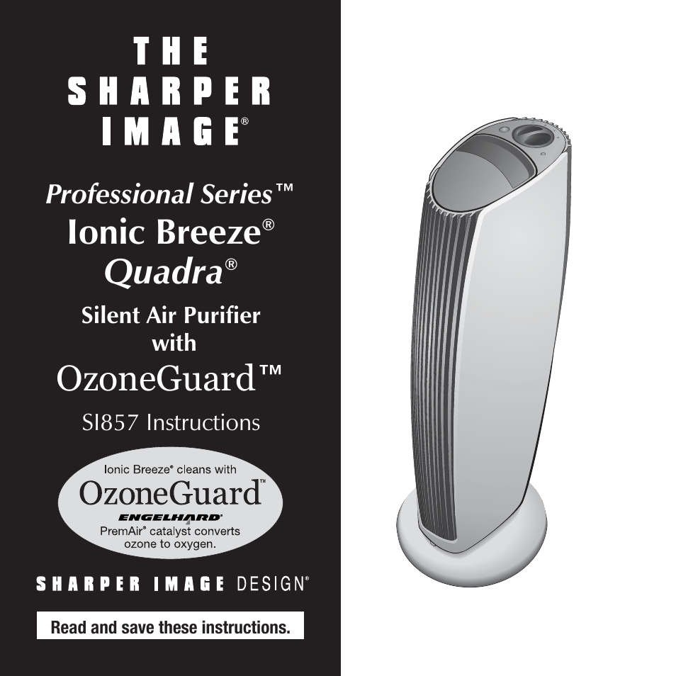 Sharper Image SI857 User Manual | 16 pages