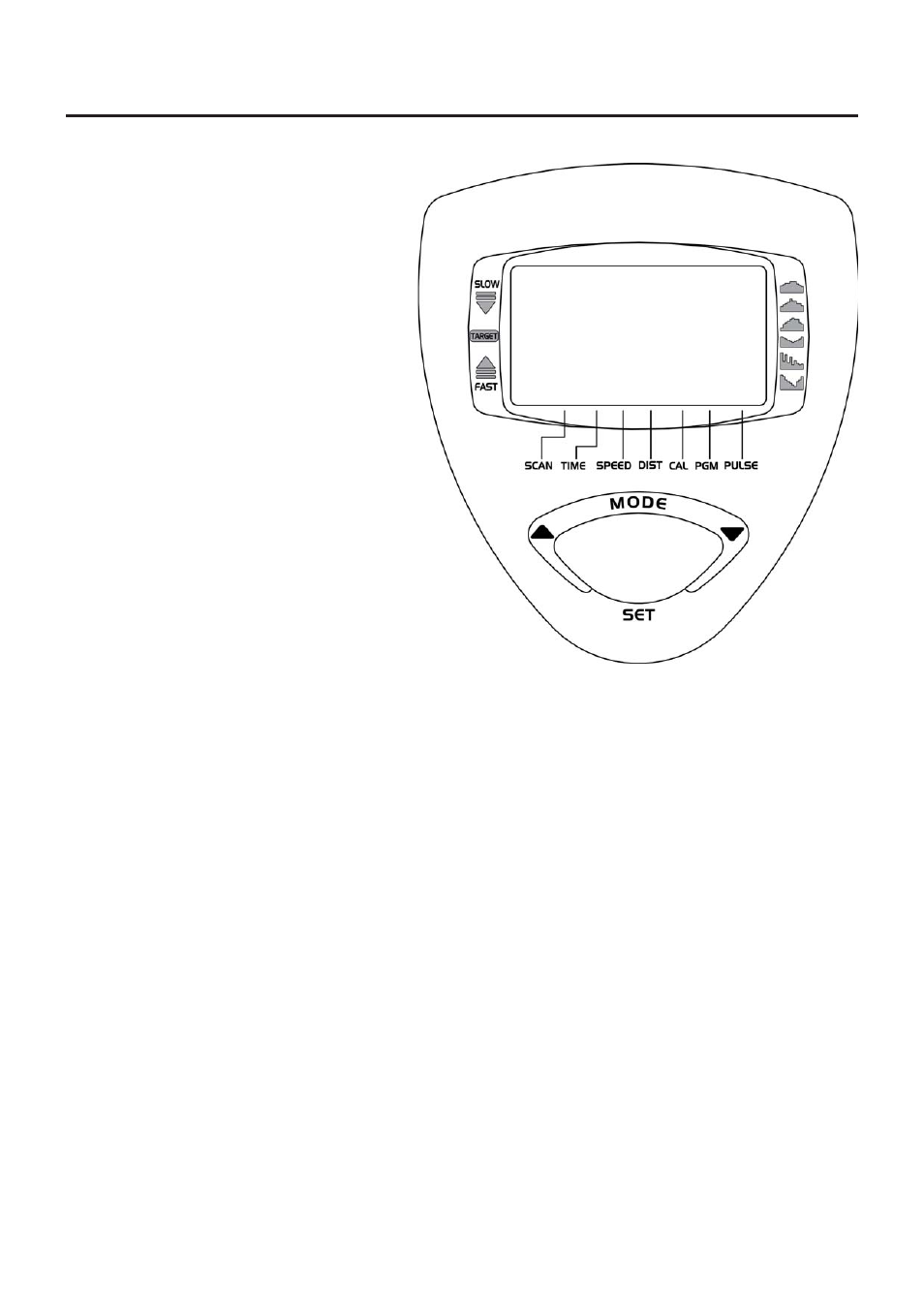 Computer instructions, Main display panel, Operational instructions | Stamina Products Magnetic Upright Exercise Bike 15-5325 User Manual | Page 13 / 23