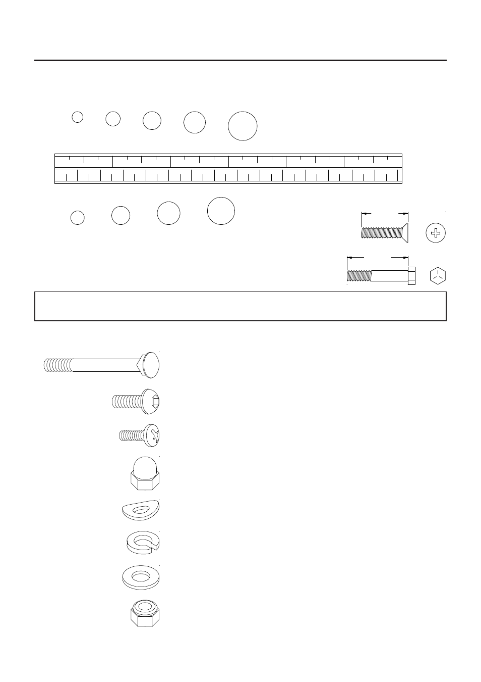 Hardware identification chart, Part no. and description qty | Stamina Products Magnetic Upright Exercise Bike 15-5325 User Manual | Page 6 / 23