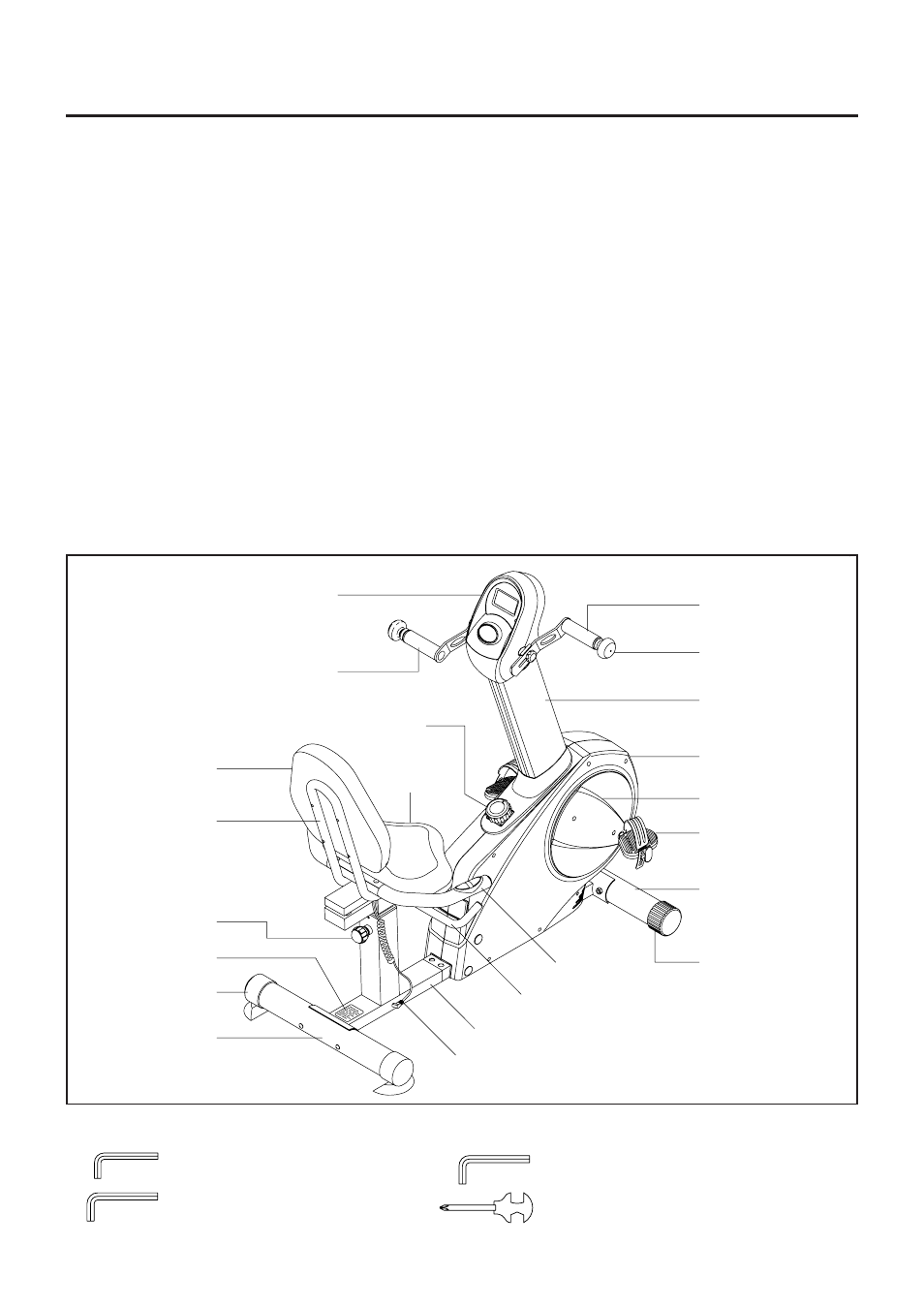 Before you begin | Stamina Products RECUMBENT BIKE User Manual | Page 4 / 22