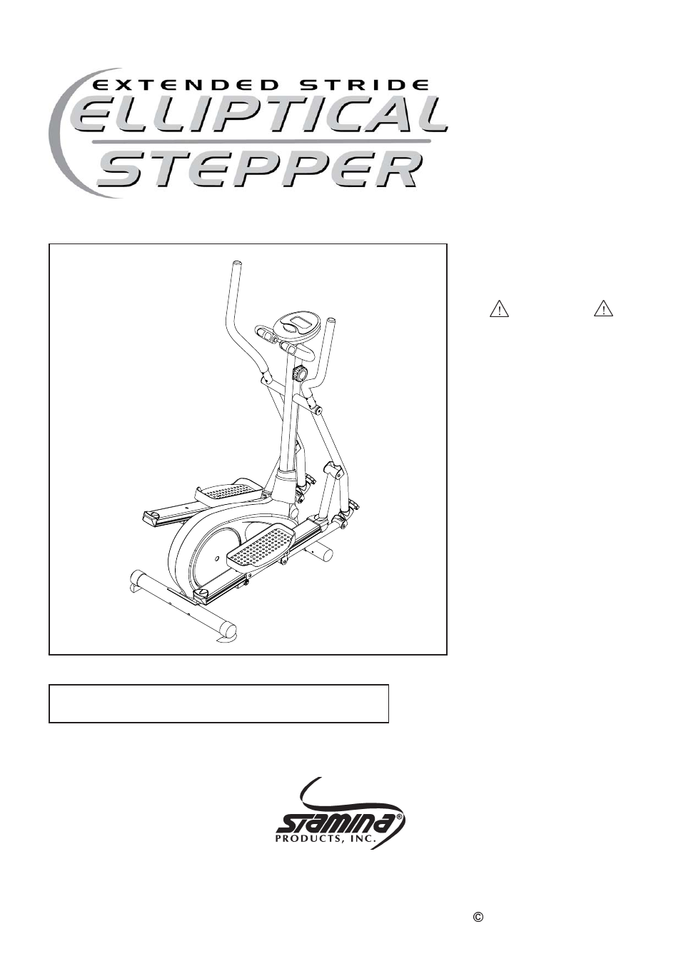 Stamina Products 55-2010 User Manual | 23 pages