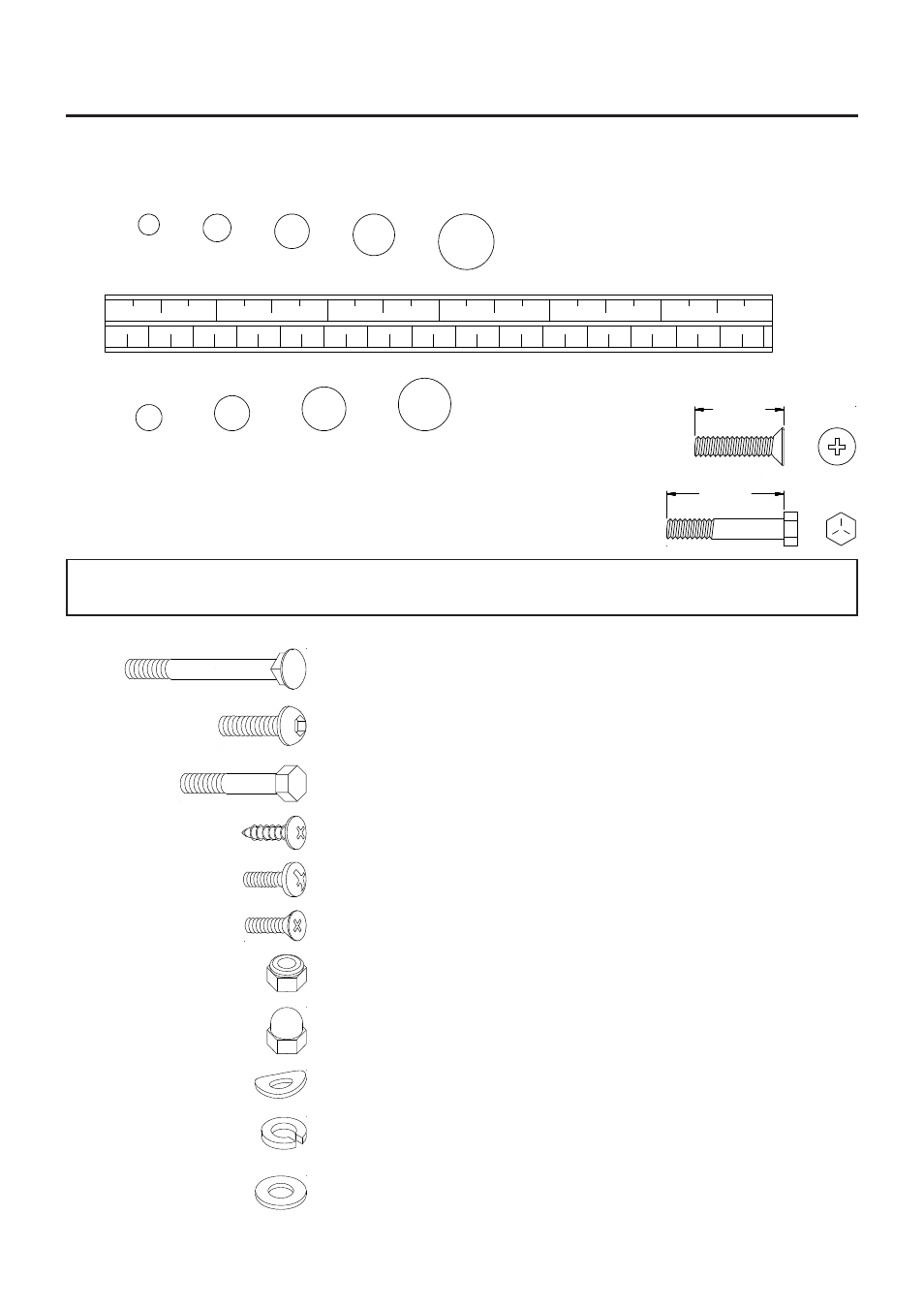 Hardware identification chart, Part no. and description qty | Stamina Products CT2.0 User Manual | Page 5 / 22