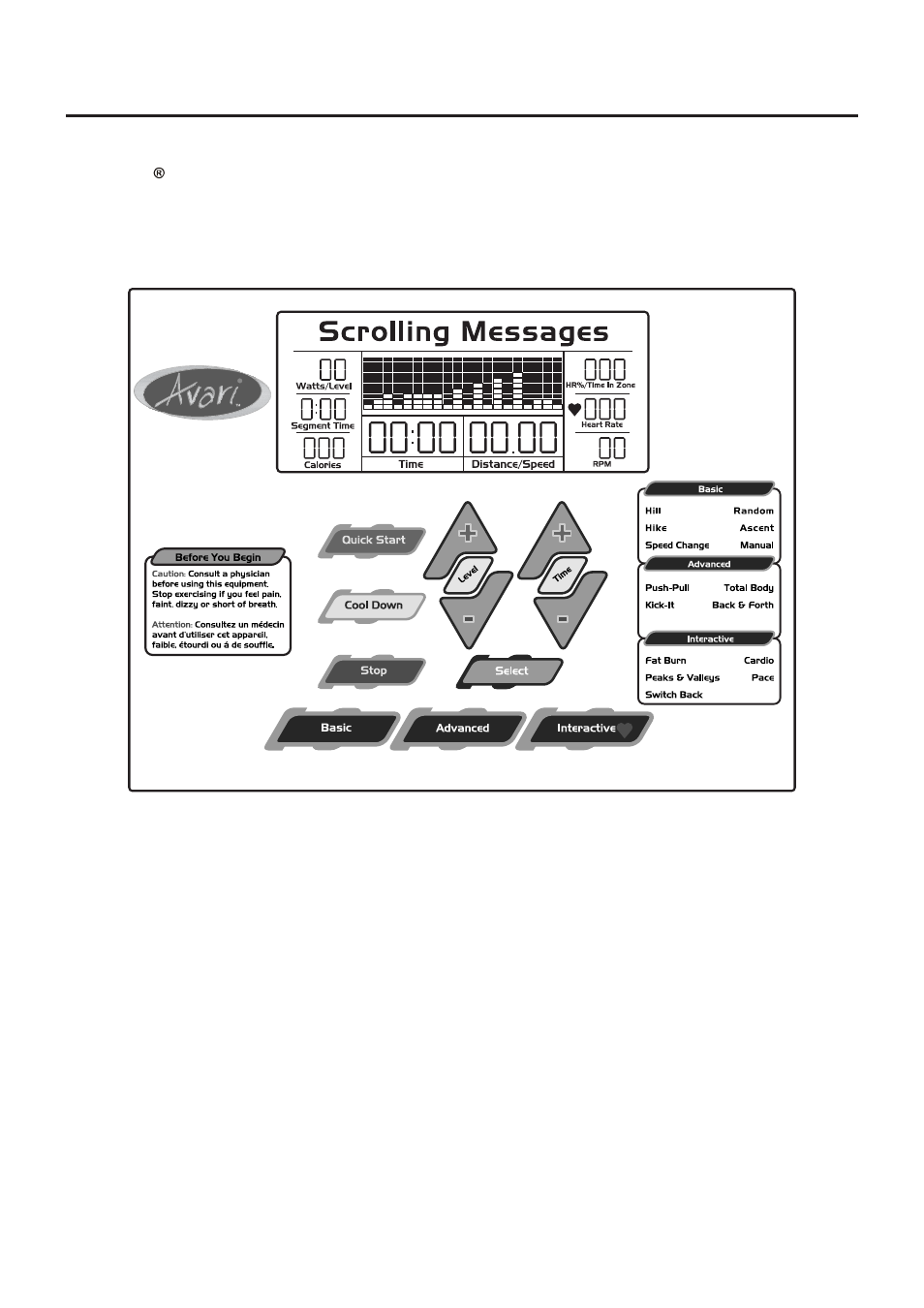 Stamina Products AVARI GX 8 User Manual | Page 17 / 31
