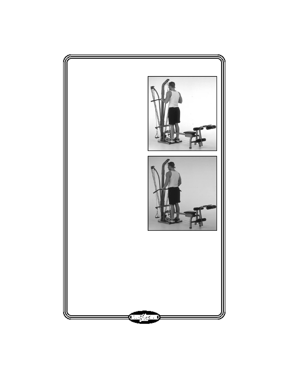 Tricep pushdown | Stamina Products LT-2000 User Manual | Page 12 / 36