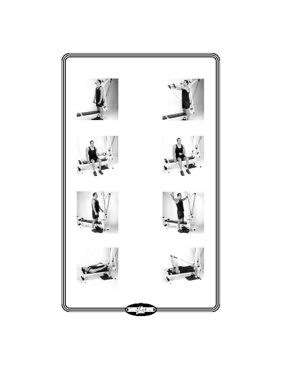 Alternate shoulder exercises | Stamina Products LT-2000 User Manual | Page 27 / 36