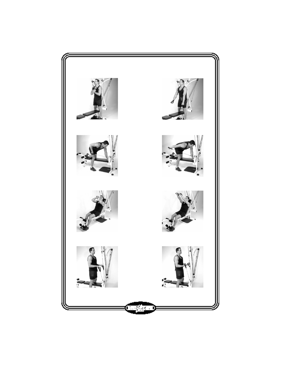 Alternate arm exercises | Stamina Products LT-2000 User Manual | Page 32 / 36