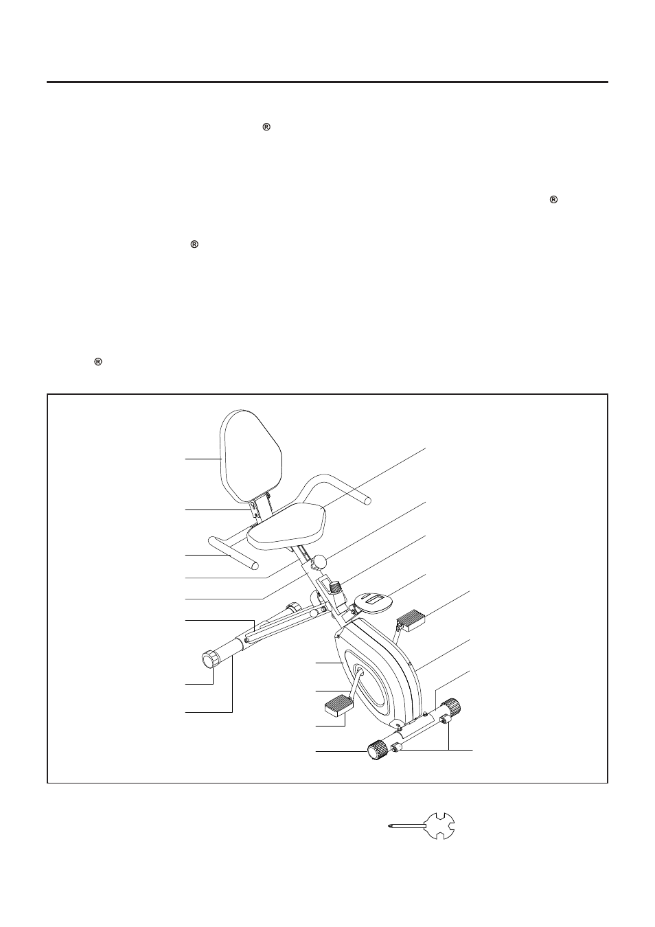Before you begin | Stamina Products Folding Recumbent Bike 15-0200A User Manual | Page 4 / 19
