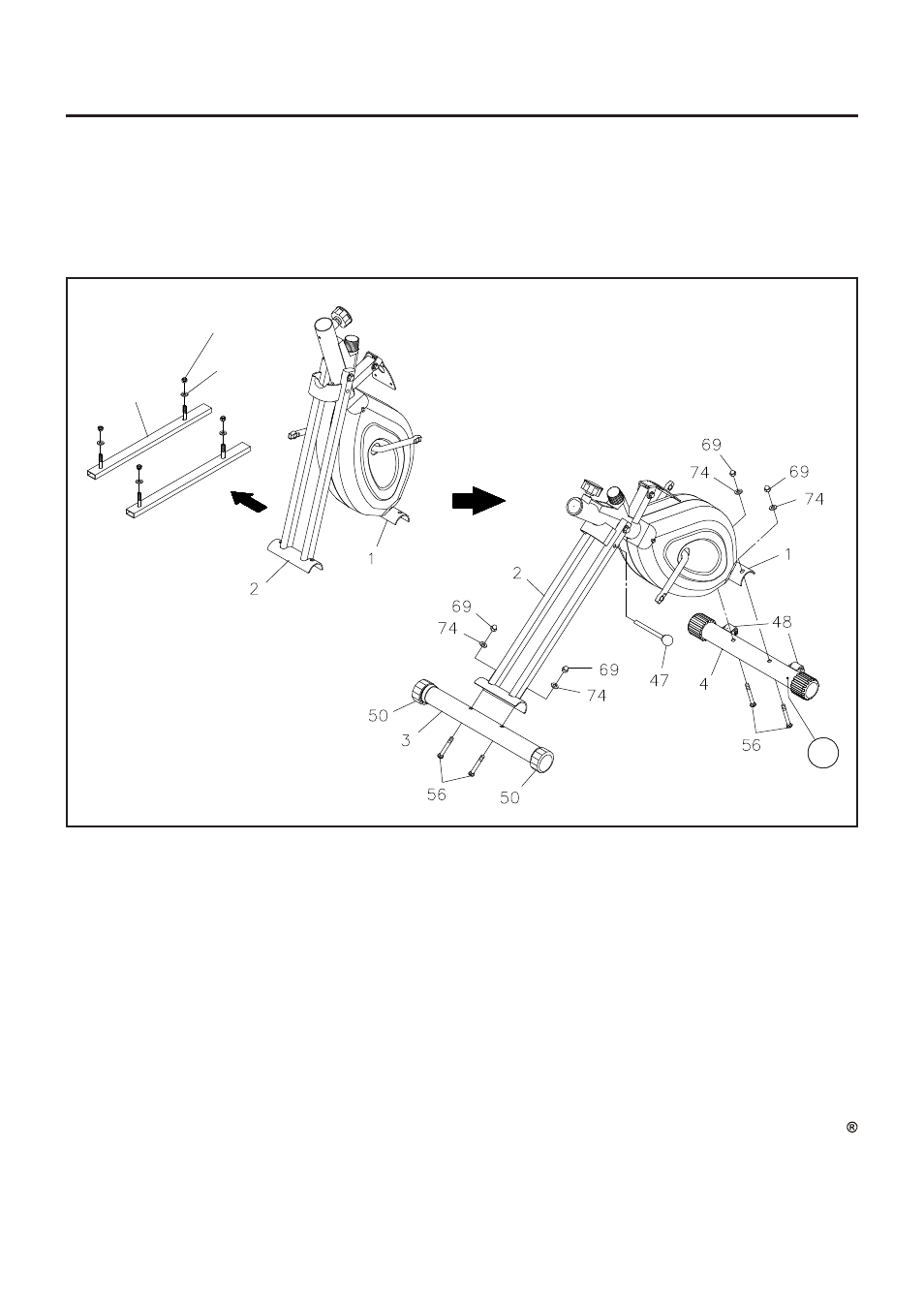 Assembly instructions | Stamina Products Folding Recumbent Bike 15-0200A User Manual | Page 6 / 19