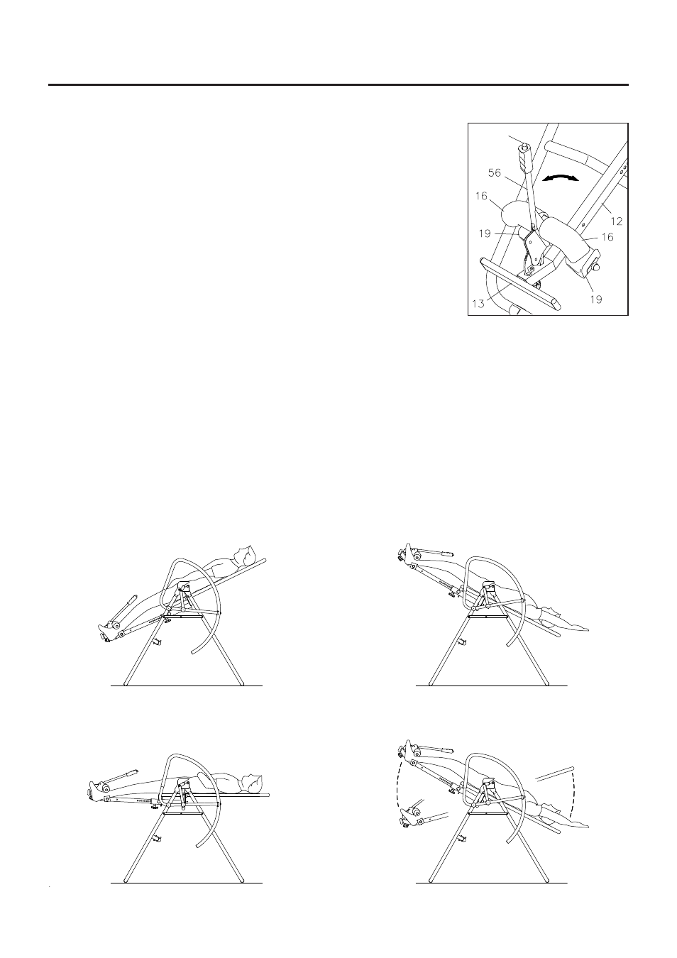 Using the inversion table | Stamina Products 55-1539A User Manual | Page 12 / 19