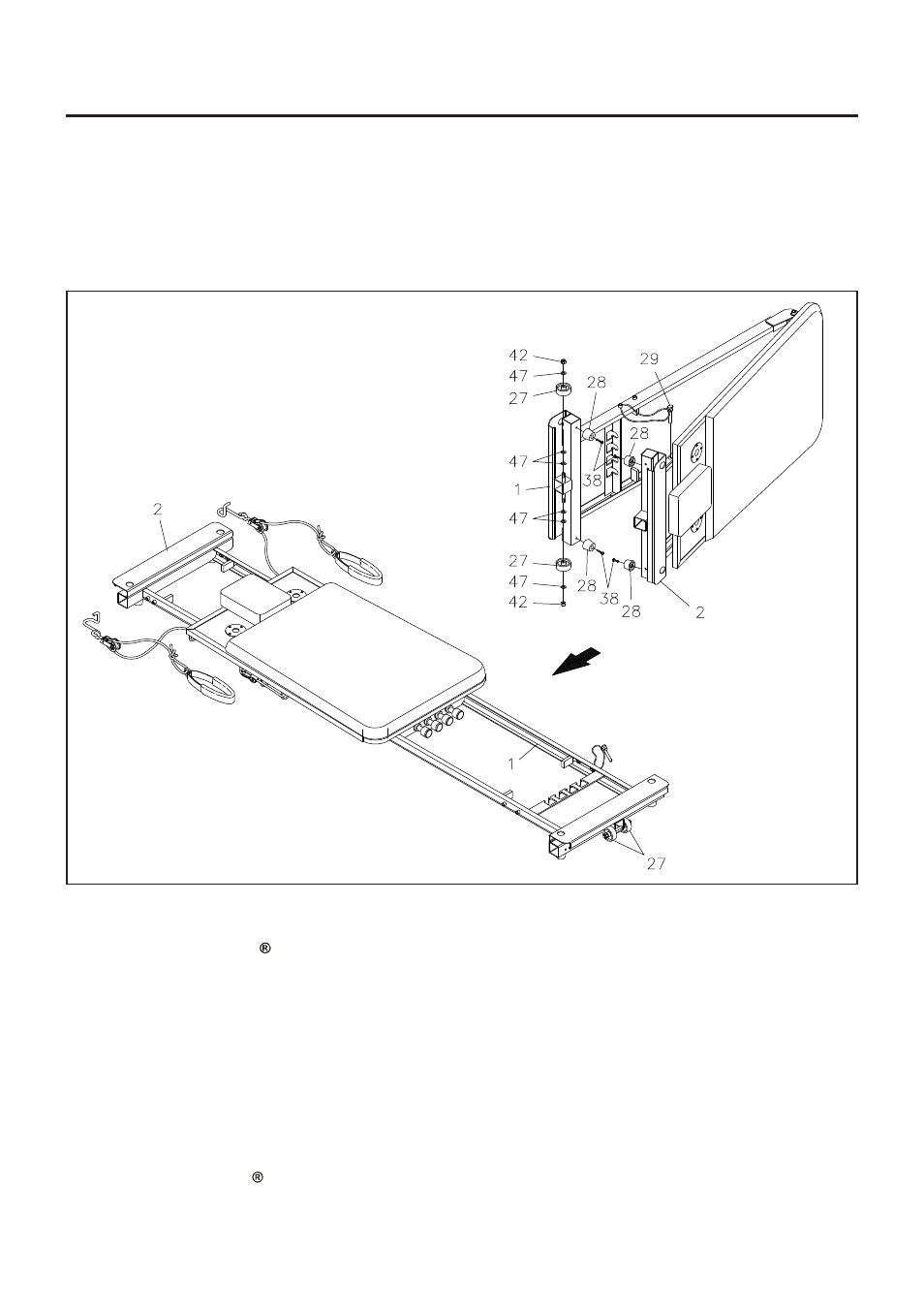 Assembly instructions | Stamina Products AeroPilates Premier 690 User Manual | Page 7 / 19