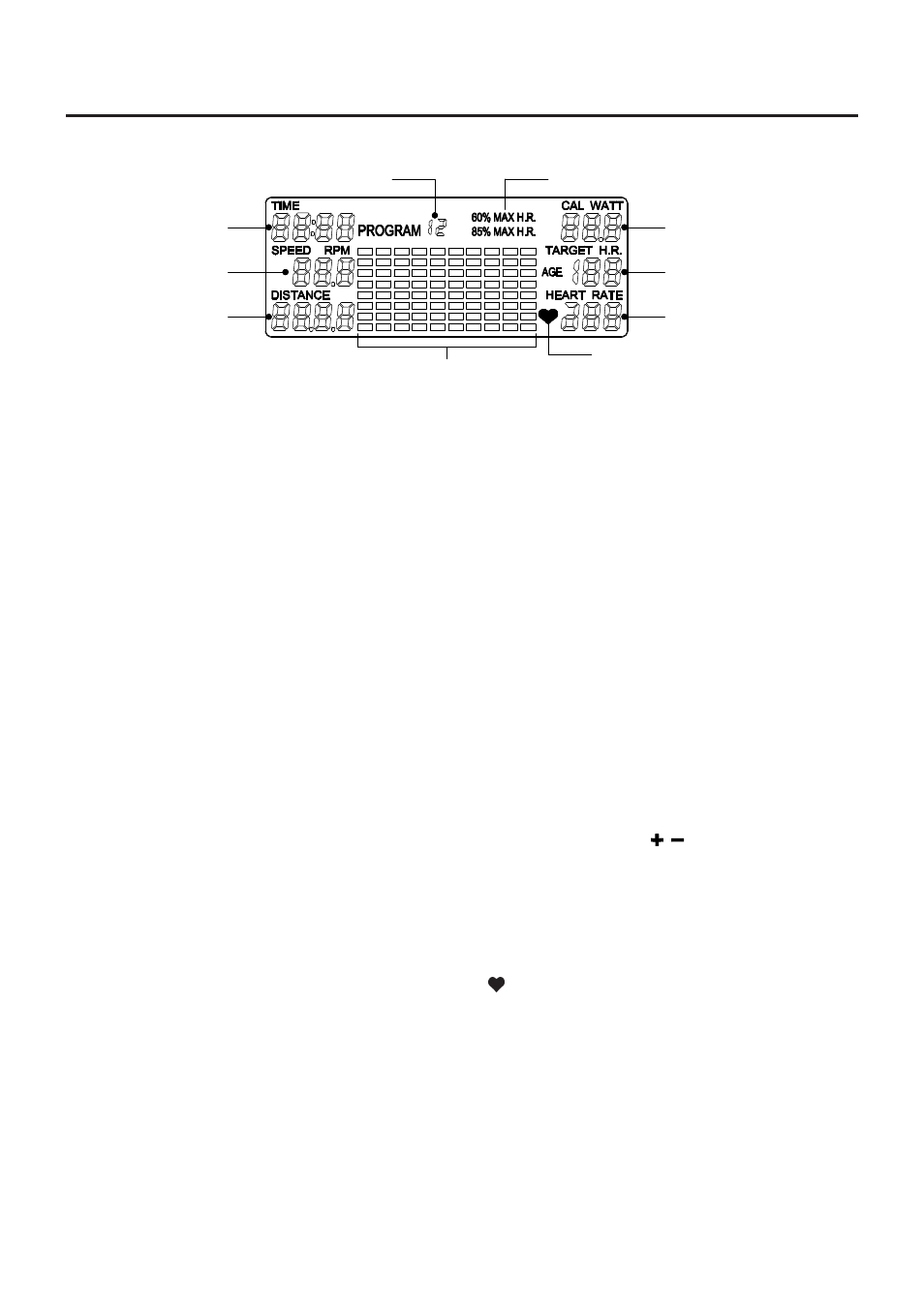 Computer instructions, Lcd display instructions | Stamina Products FUSION 15-7200 User Manual | Page 16 / 27