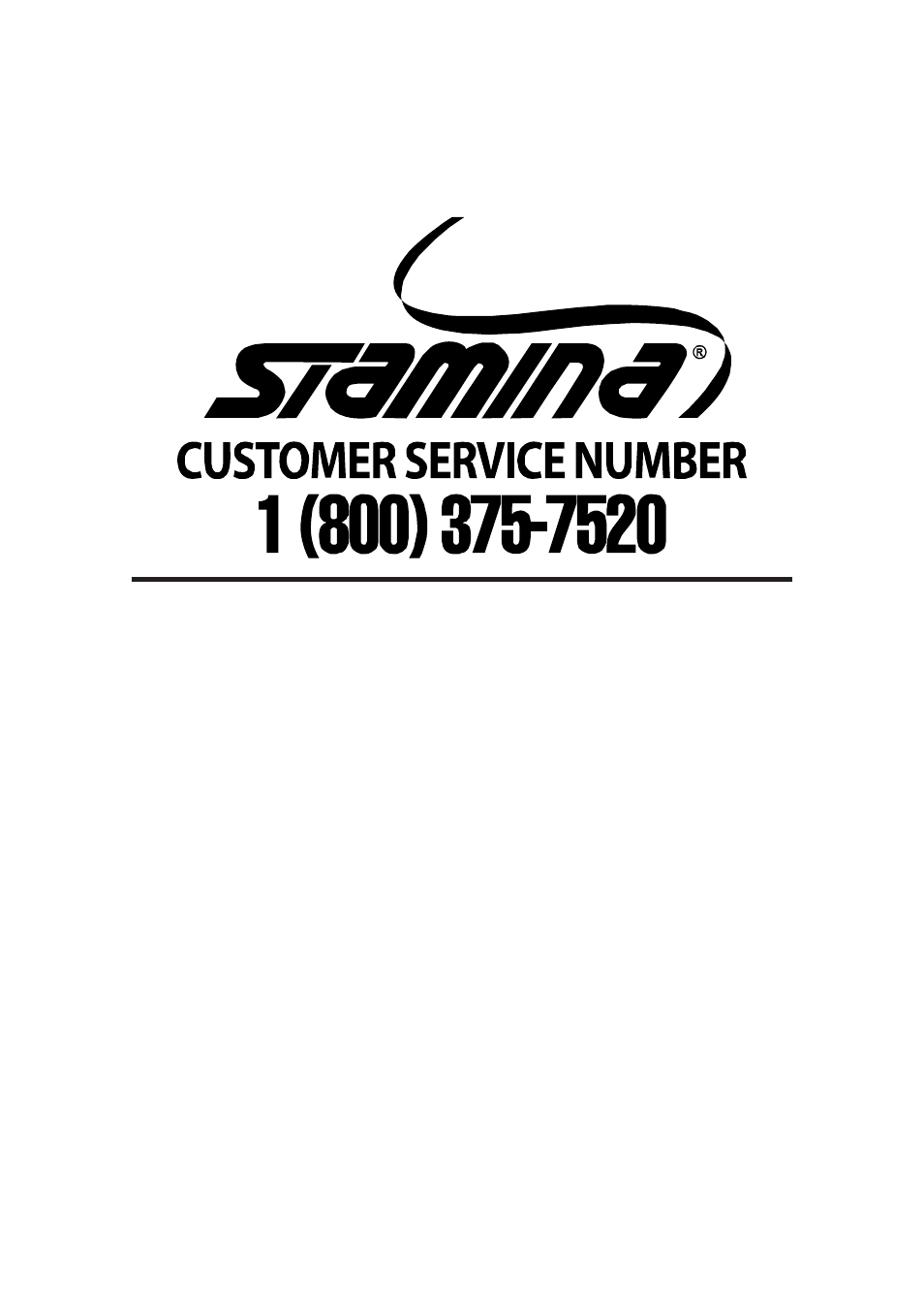 Call us first | Stamina Products 55-1537C User Manual | Page 3 / 22