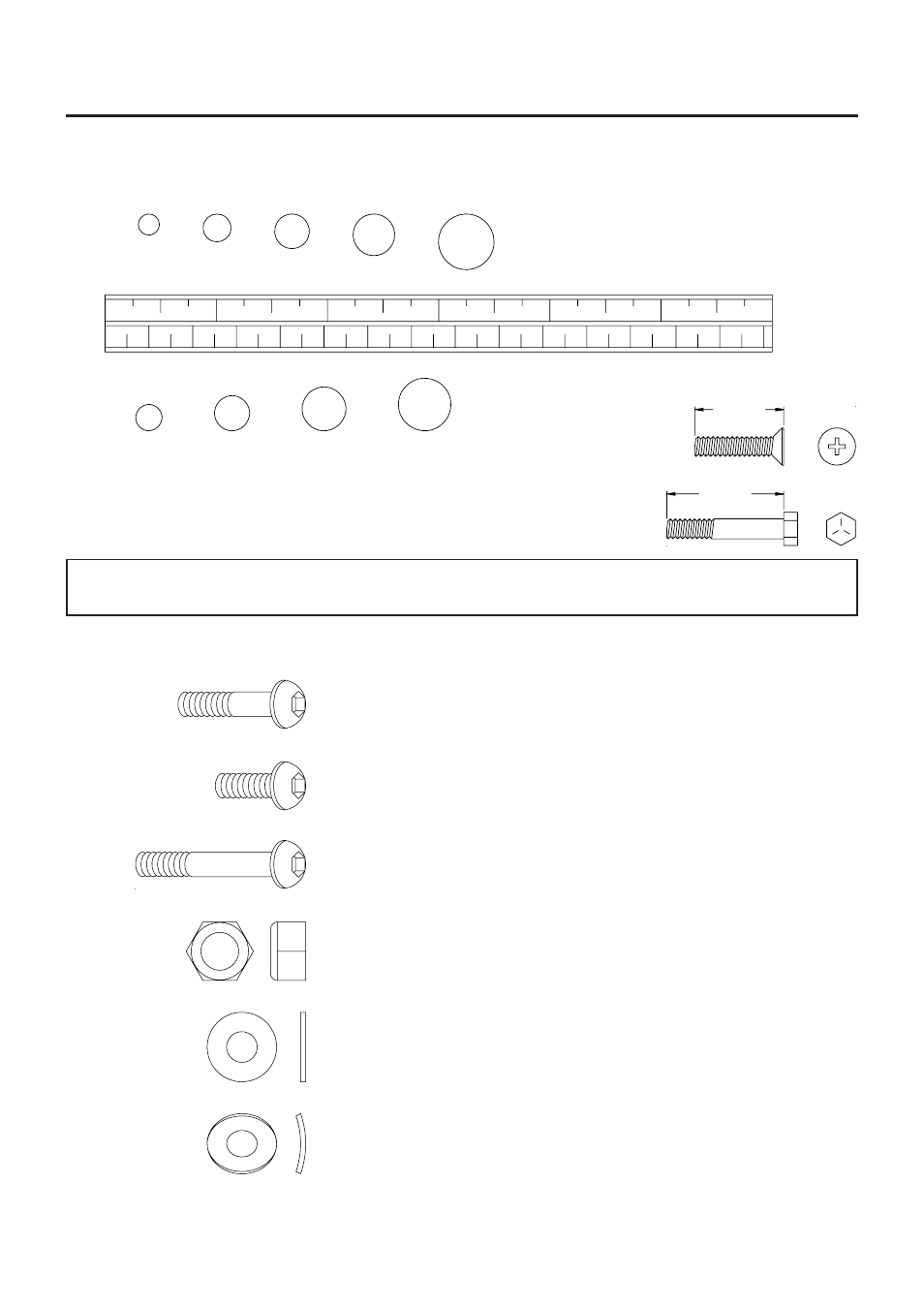 Hardware identification chart, Part no. and description qty | Stamina Products 55-1537C User Manual | Page 5 / 22