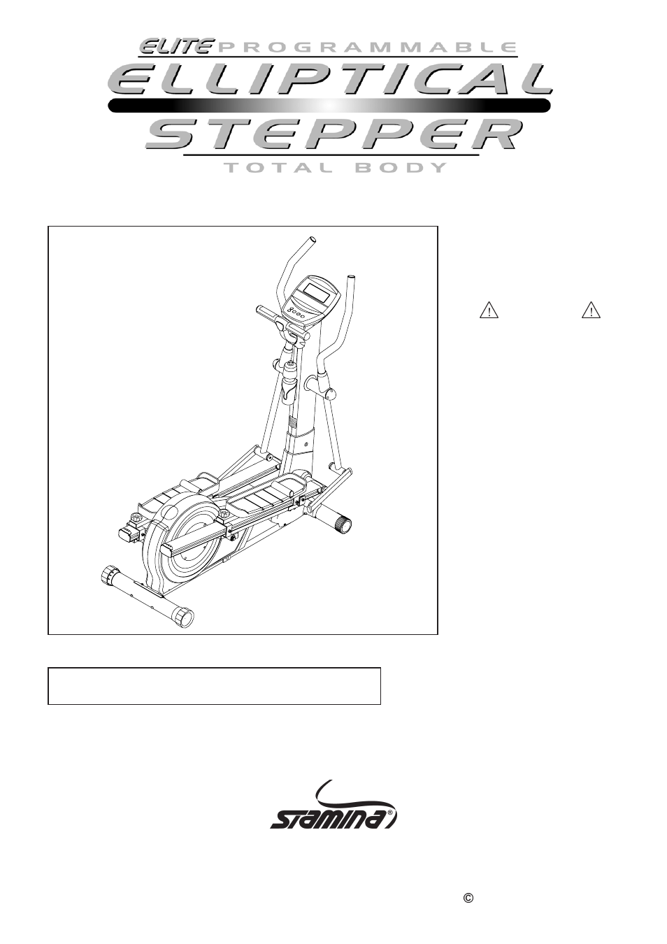 Stamina Products 55-2065 User Manual | 30 pages