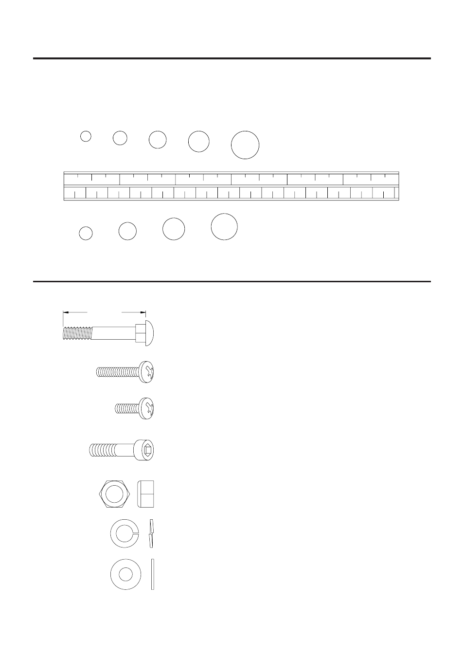 Part no. and description qty, Hardware identification chart | Stamina Products 55-2065 User Manual | Page 5 / 30