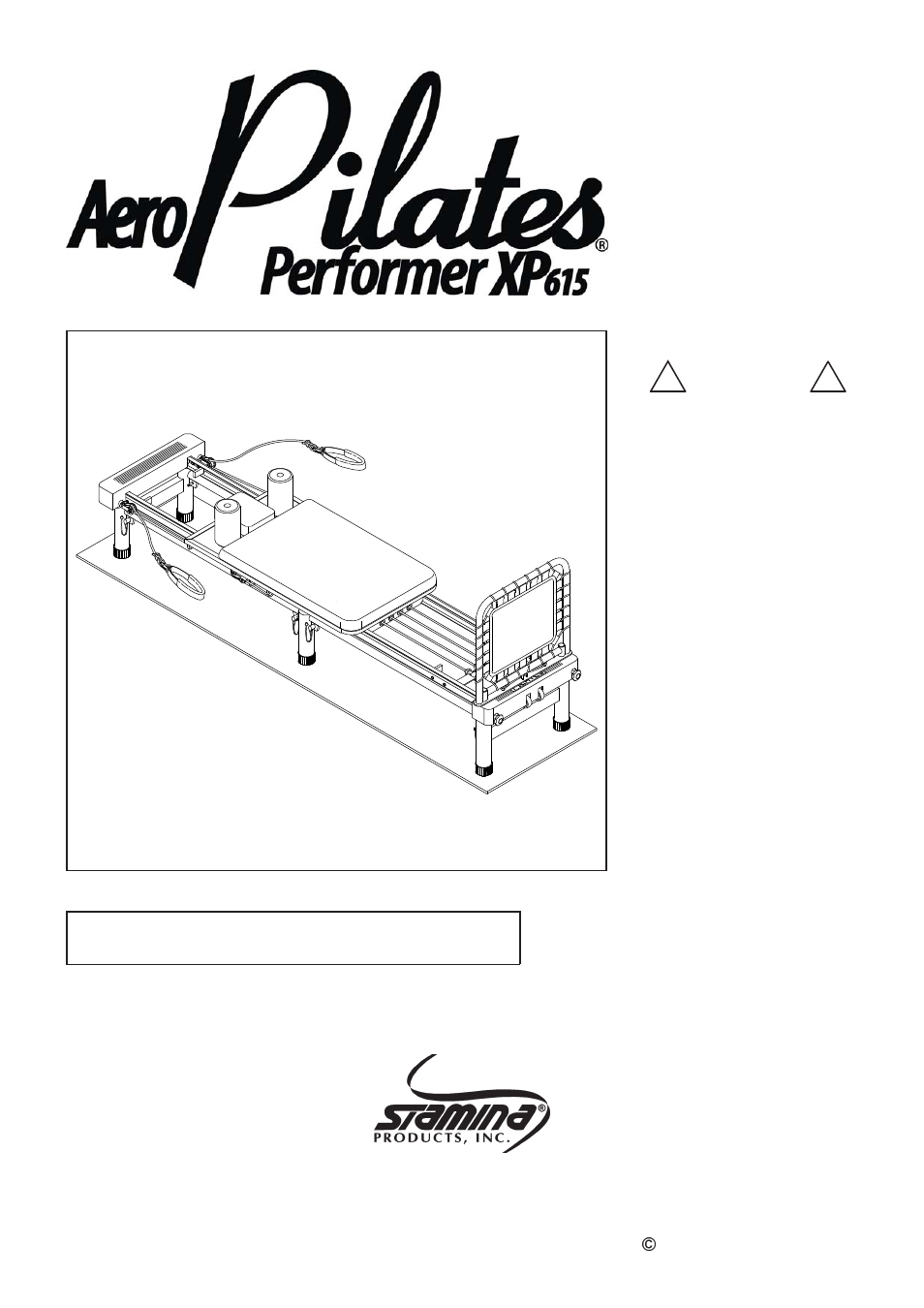 Stamina Products AeroPilates XP615 User Manual | 19 pages