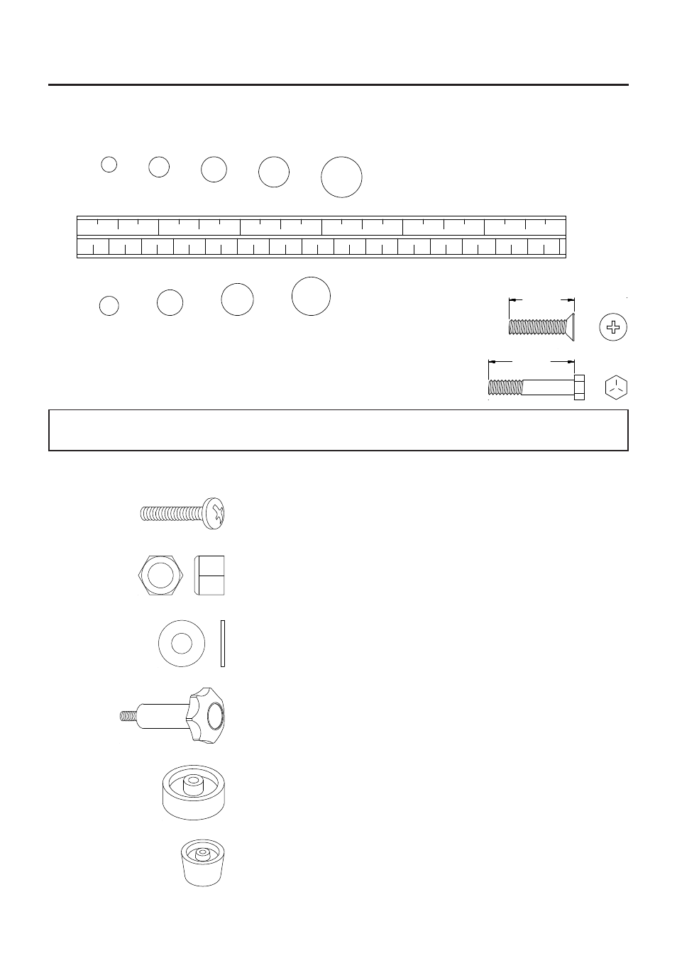 Hardware identification chart, Part no. and description qty | Stamina Products AeroPilates XP615 User Manual | Page 5 / 19
