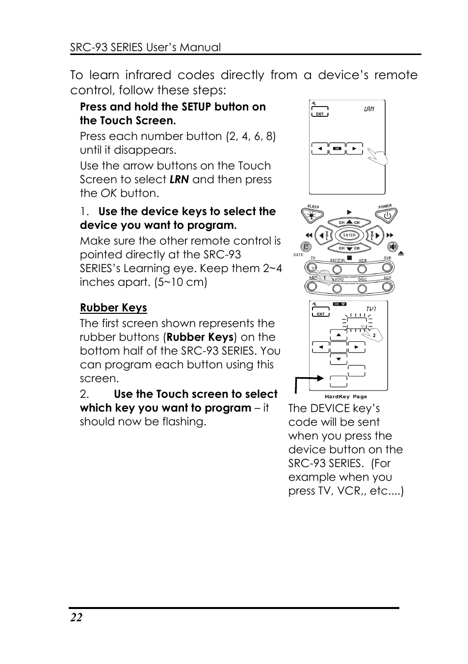 Sunwave Tech. SRC-3310/9320 User Manual | Page 26 / 51