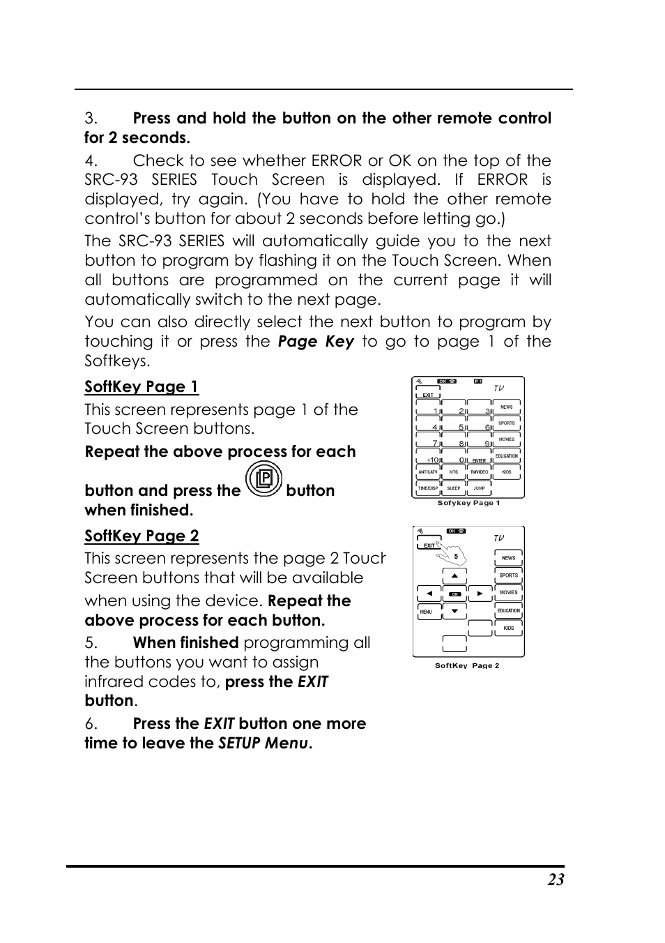 Sunwave Tech. SRC-3310/9320 User Manual | Page 27 / 51