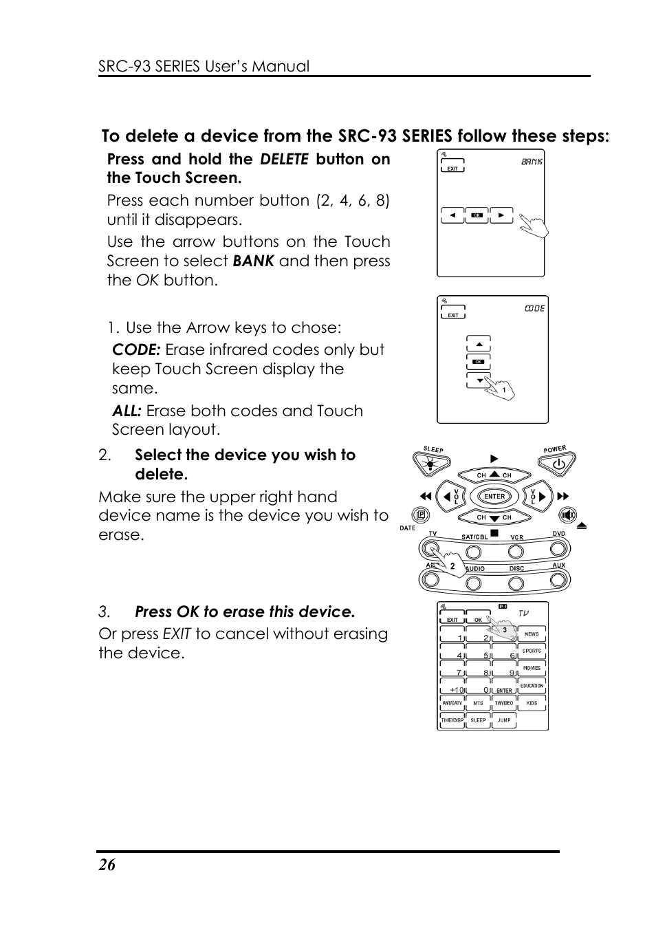 Sunwave Tech. SRC-3310/9320 User Manual | Page 30 / 51