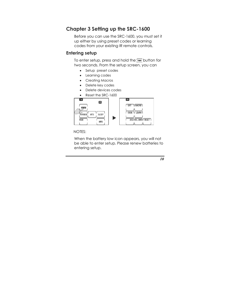 Sunwave Tech. SRC-1600 User Manual | Page 14 / 38