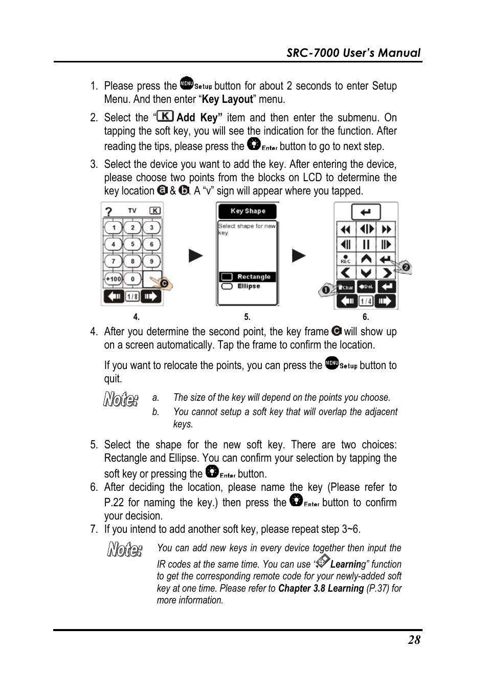 Sunwave Tech. SRC-7000 User Manual | Page 30 / 75