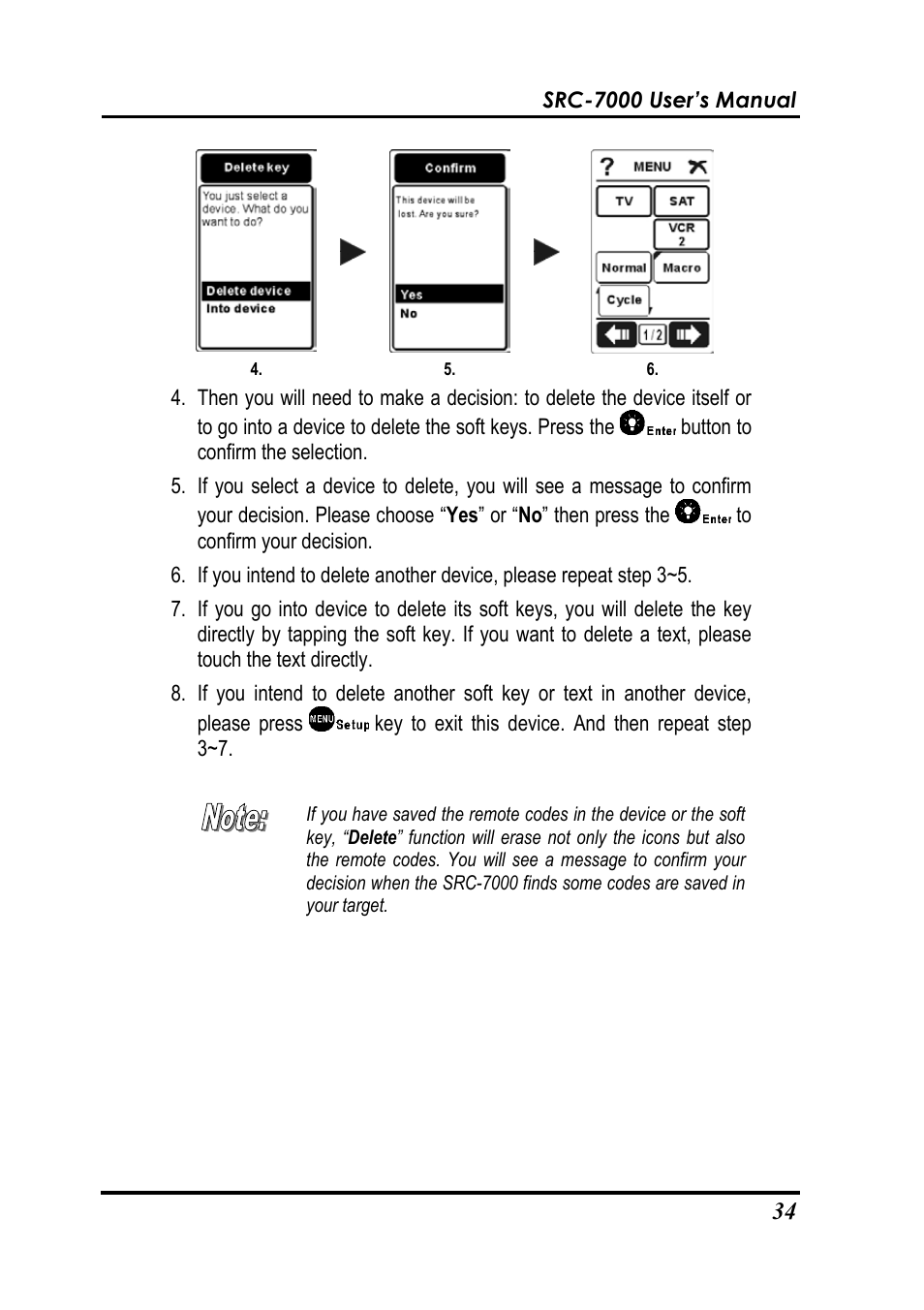Sunwave Tech. SRC-7000 User Manual | Page 36 / 75