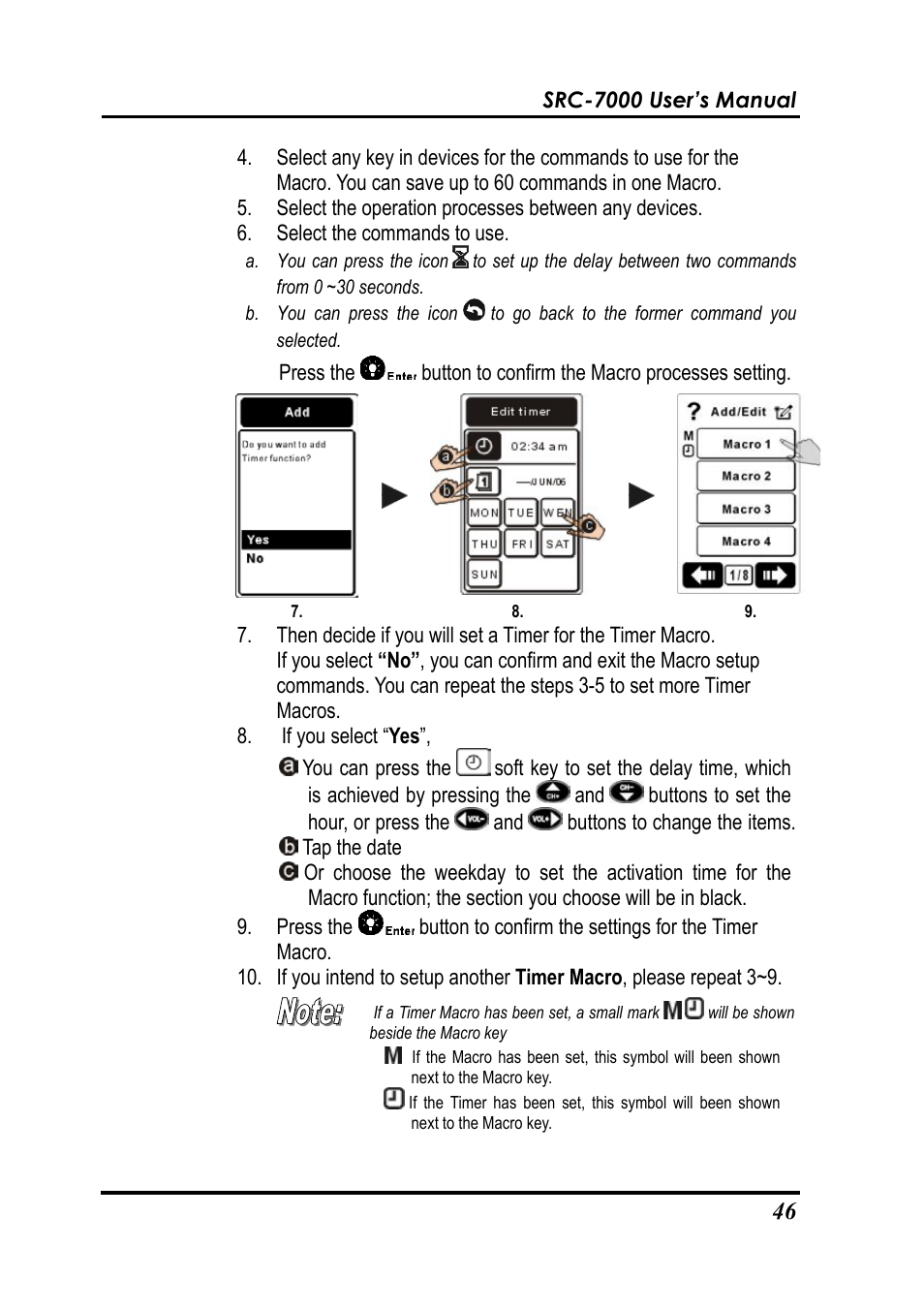 Sunwave Tech. SRC-7000 User Manual | Page 48 / 75