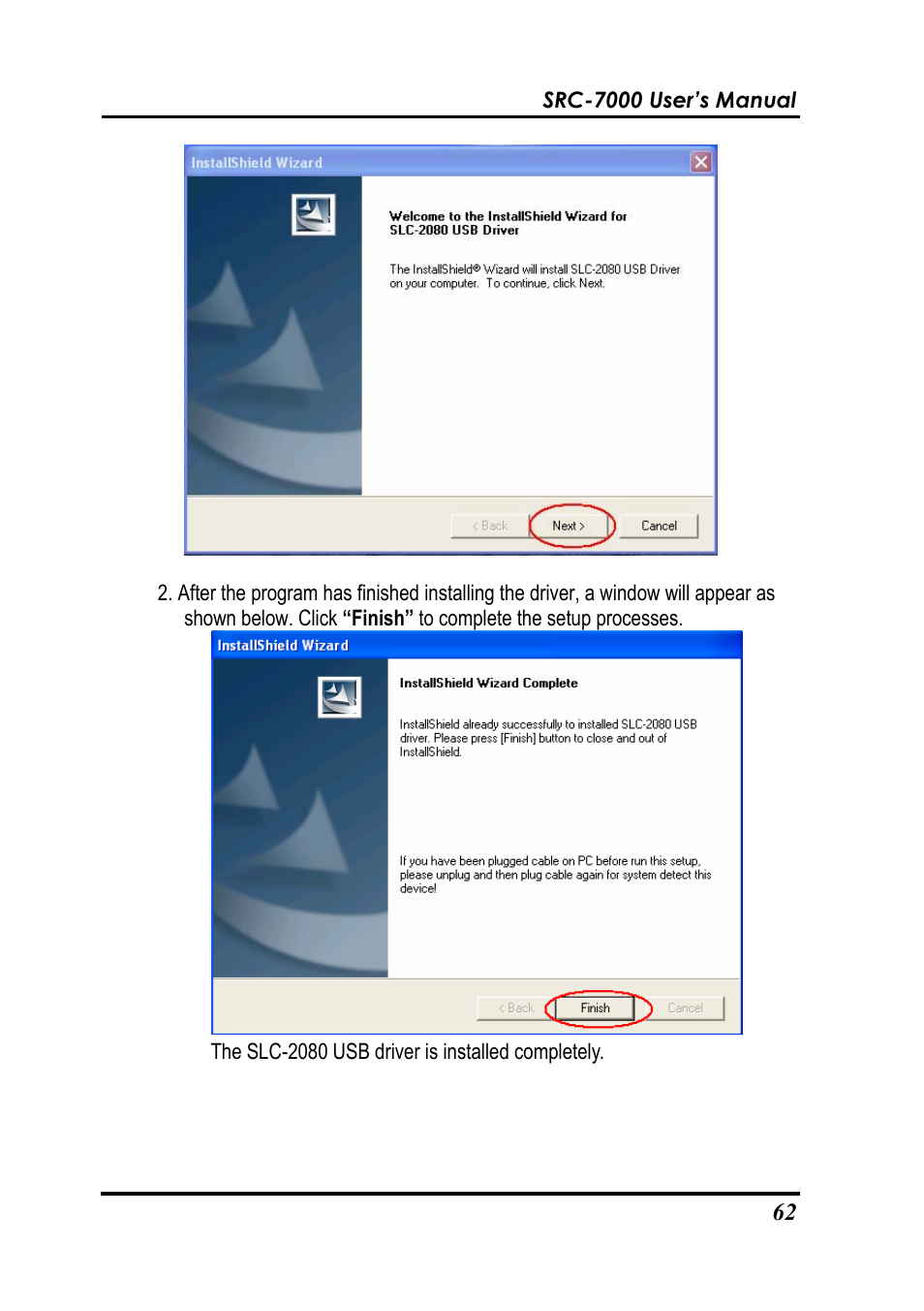 Sunwave Tech. SRC-7000 User Manual | Page 64 / 75