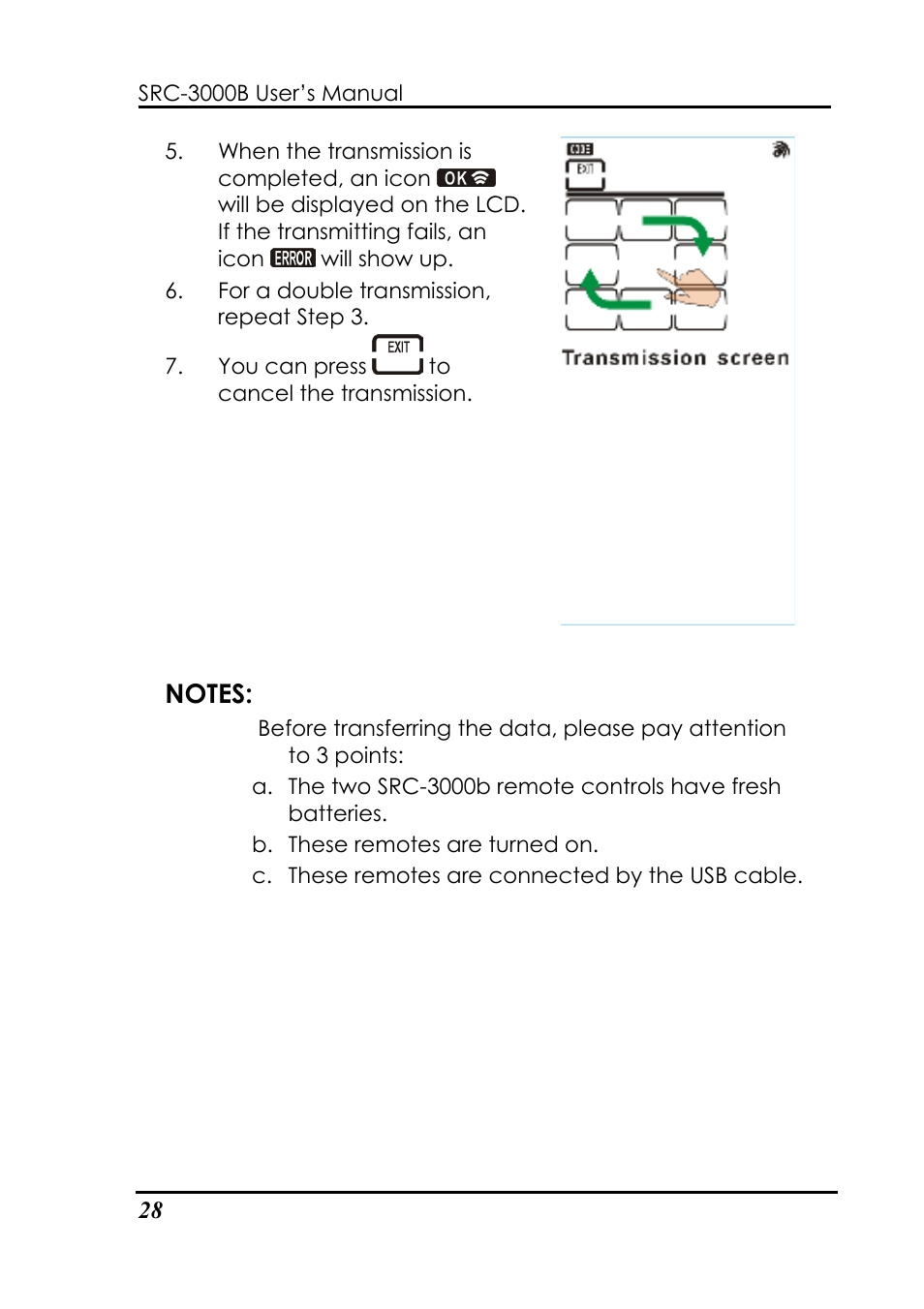 Sunwave Tech. SRC-3000b User Manual | Page 32 / 42