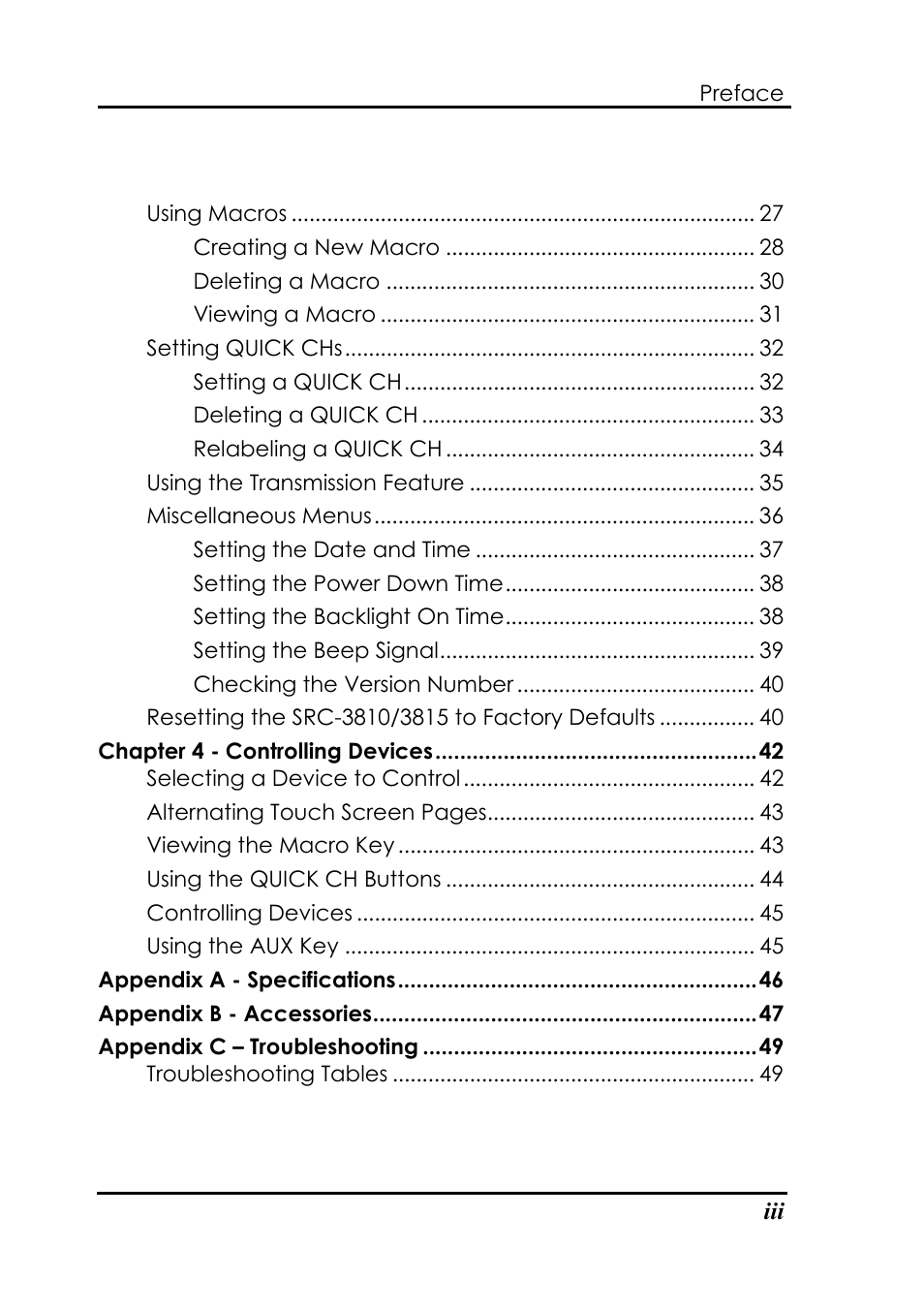 Sunwave Tech. 3815 User Manual | Page 5 / 58