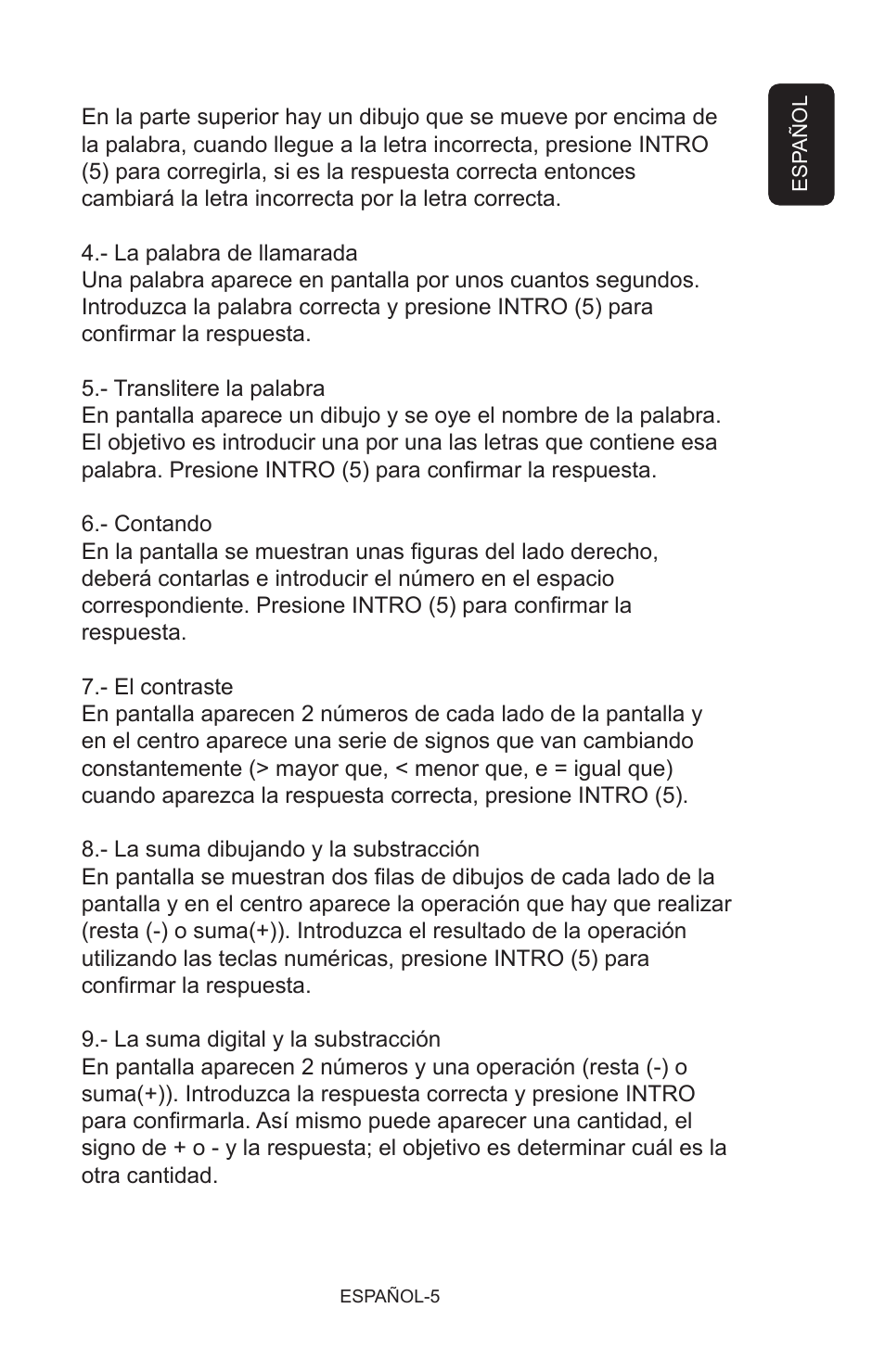 Steren Talking Notebook User Manual | Page 12 / 16