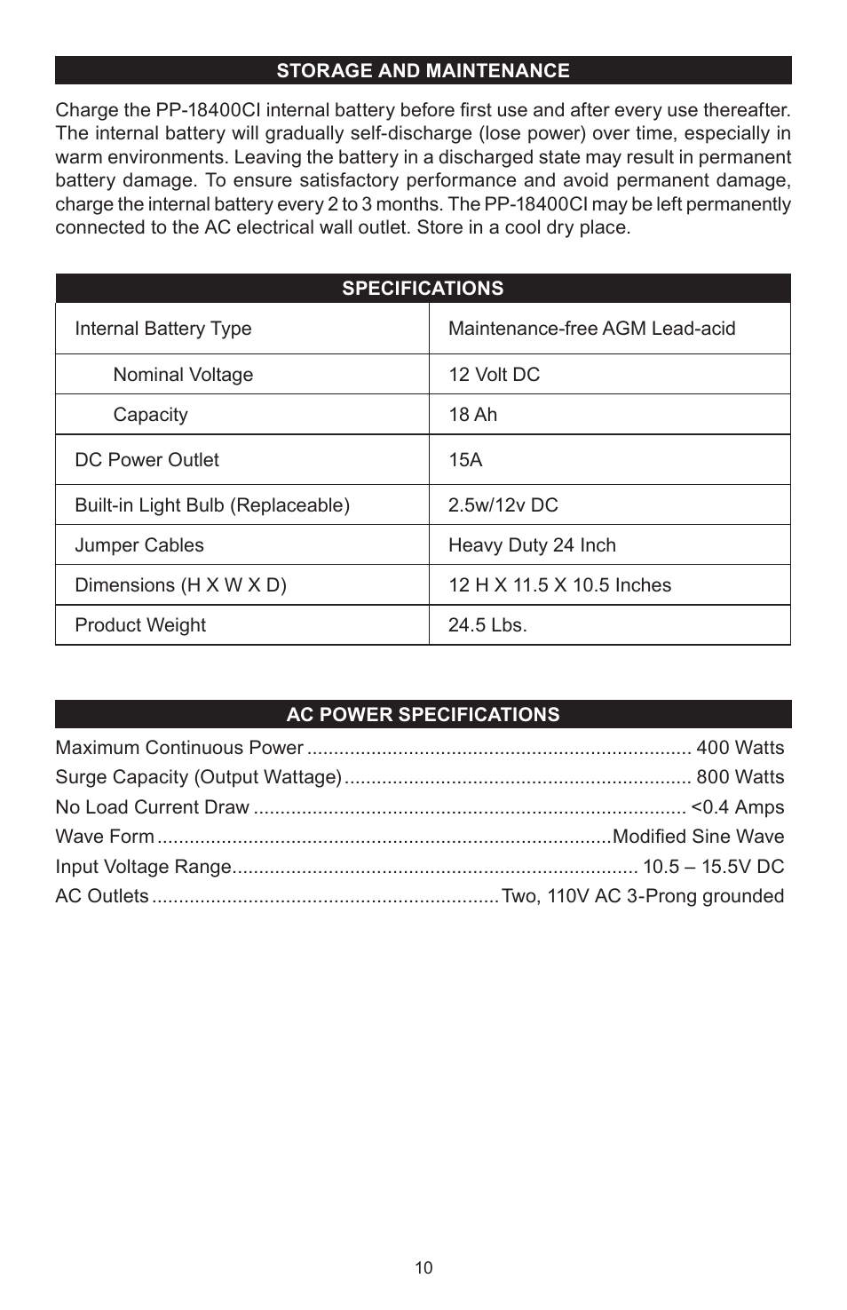 Schumacher 00-99-000659 User Manual | Page 10 / 12
