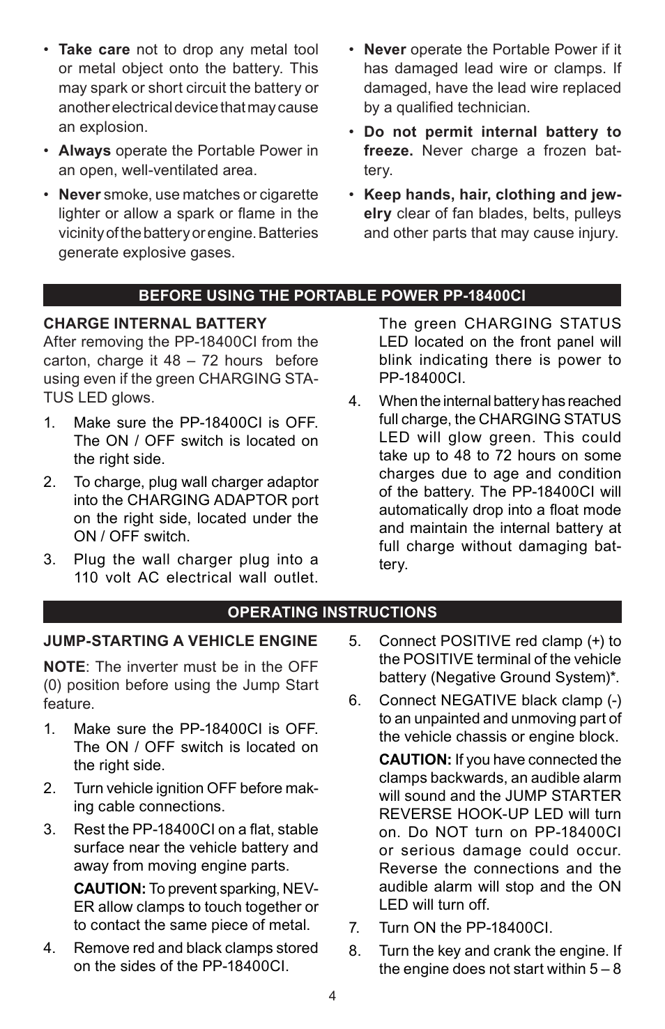Schumacher 00-99-000659 User Manual | Page 4 / 12