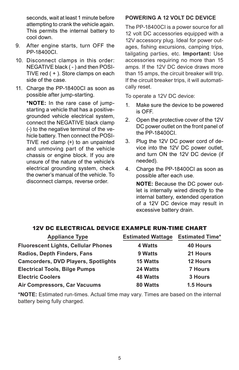 Schumacher 00-99-000659 User Manual | Page 5 / 12