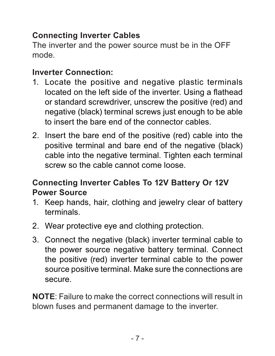 Schumacher PI-1500 User Manual | Page 8 / 18