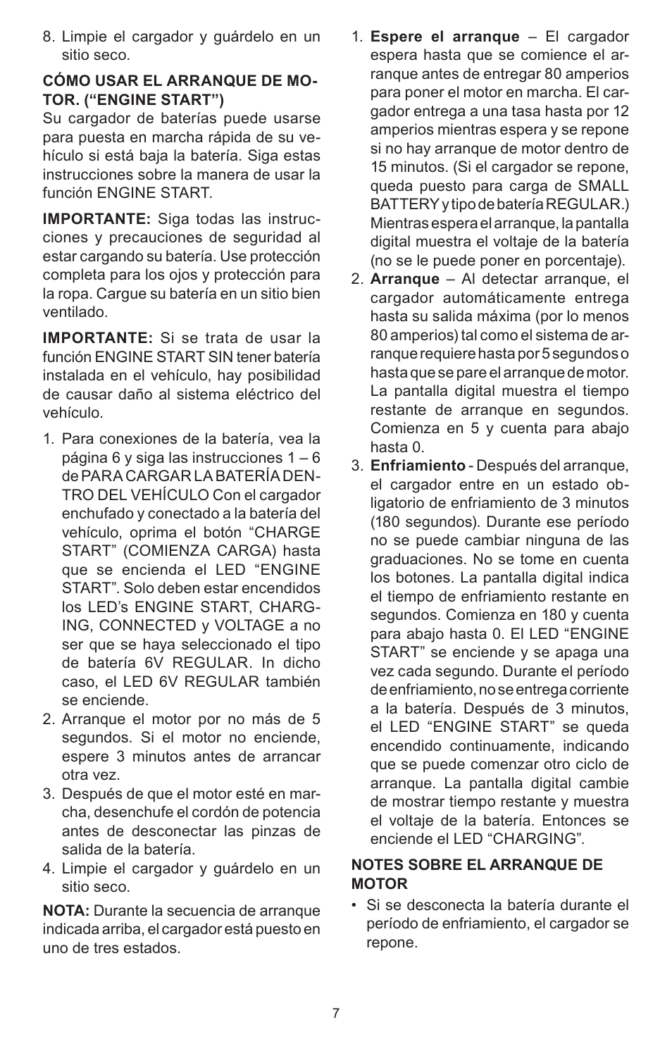 Schumacher SPEED CAHRGE SC-8000A User Manual | Page 23 / 32